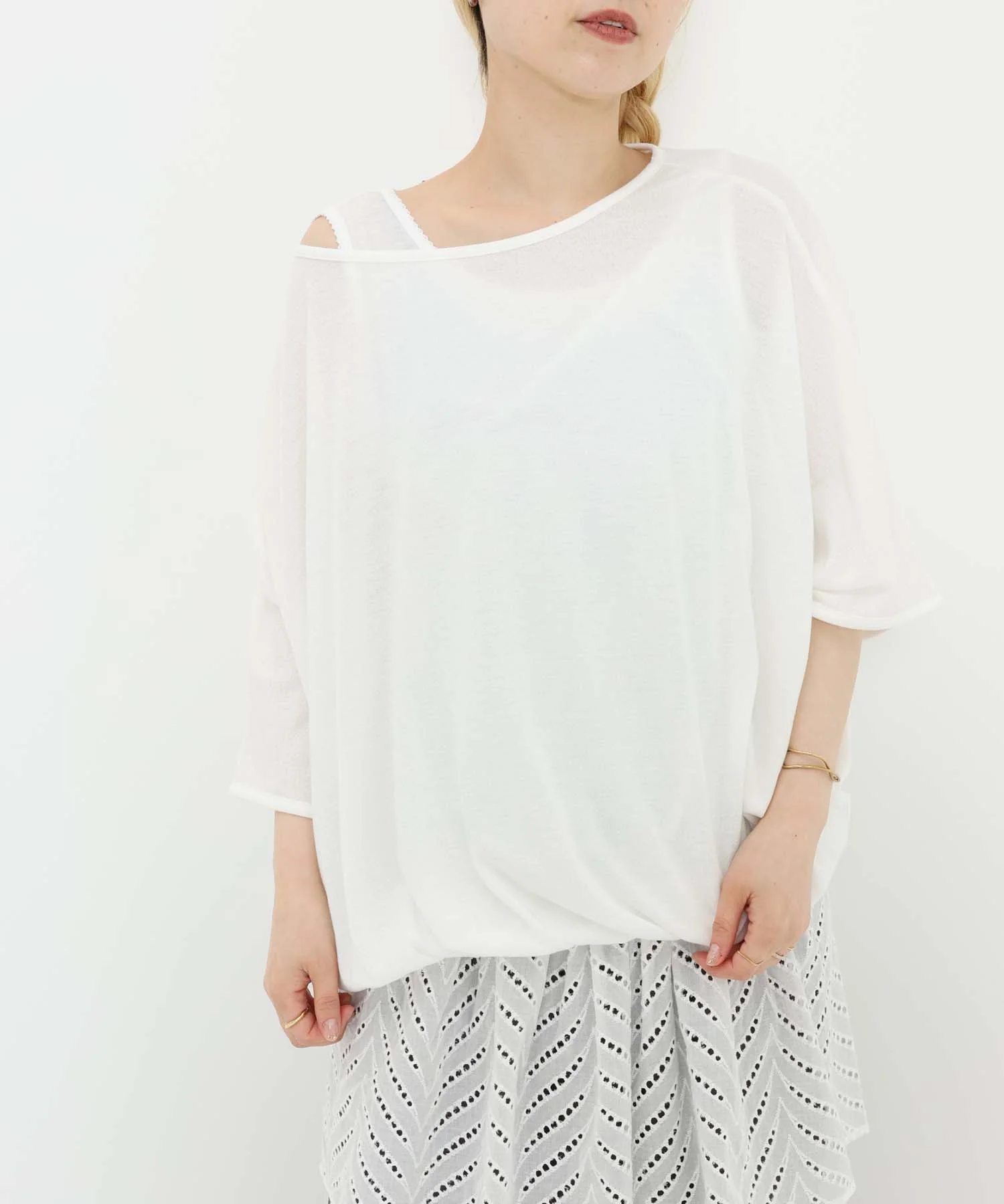 《7月2日入荷予定》バルーン裾レースチュニック - Image 42