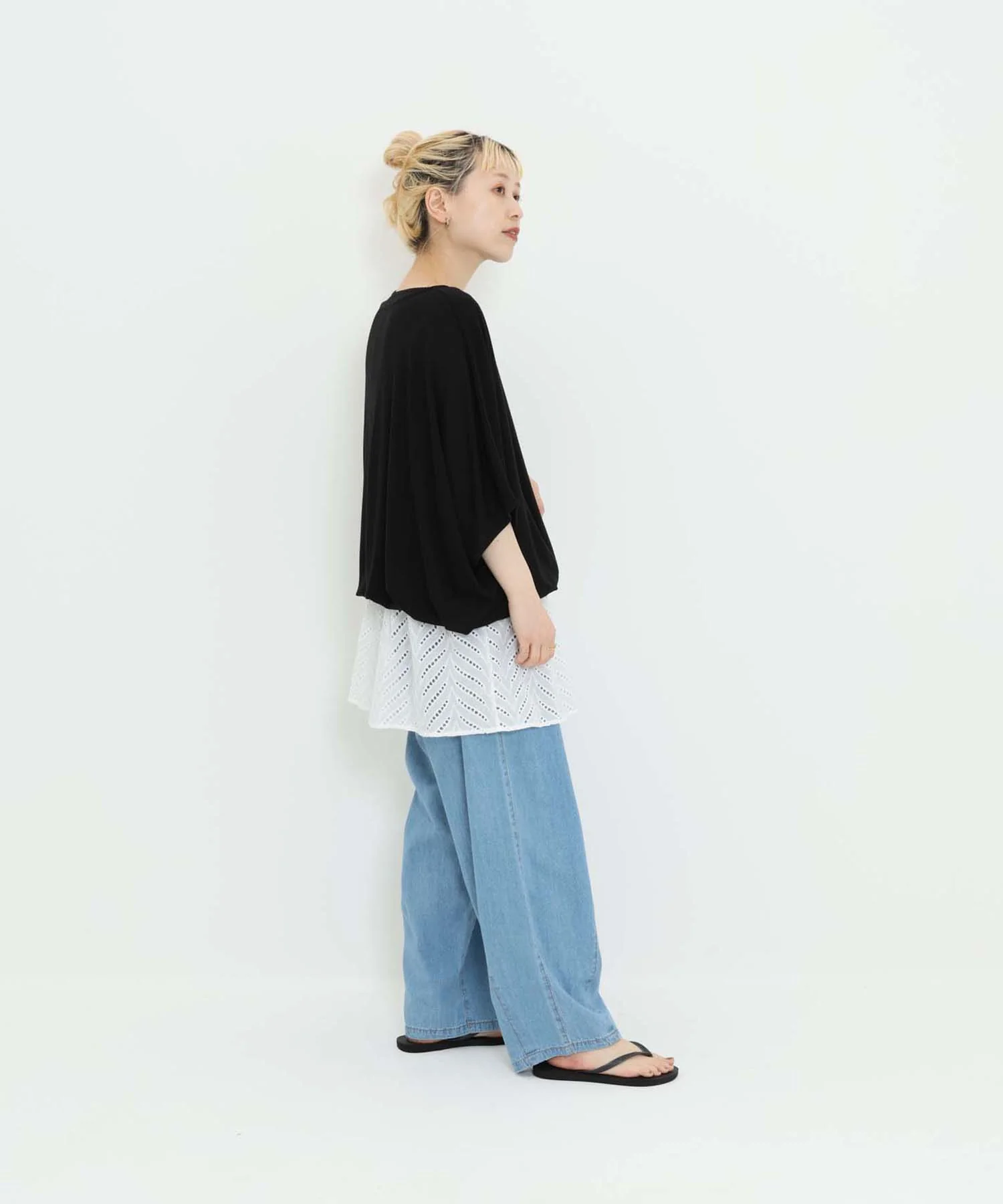 《7月2日入荷予定》バルーン裾レースチュニック - Image 6