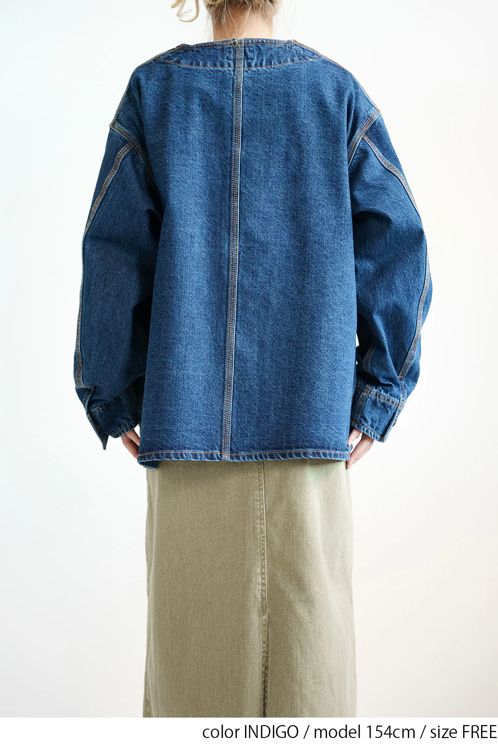 ノーカラーカバーオール - Image 15
