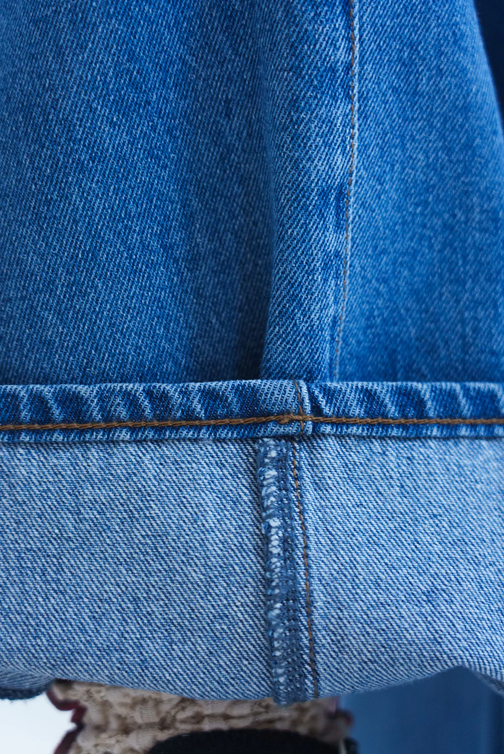 切り替えバギーデニムパンツ - Image 34