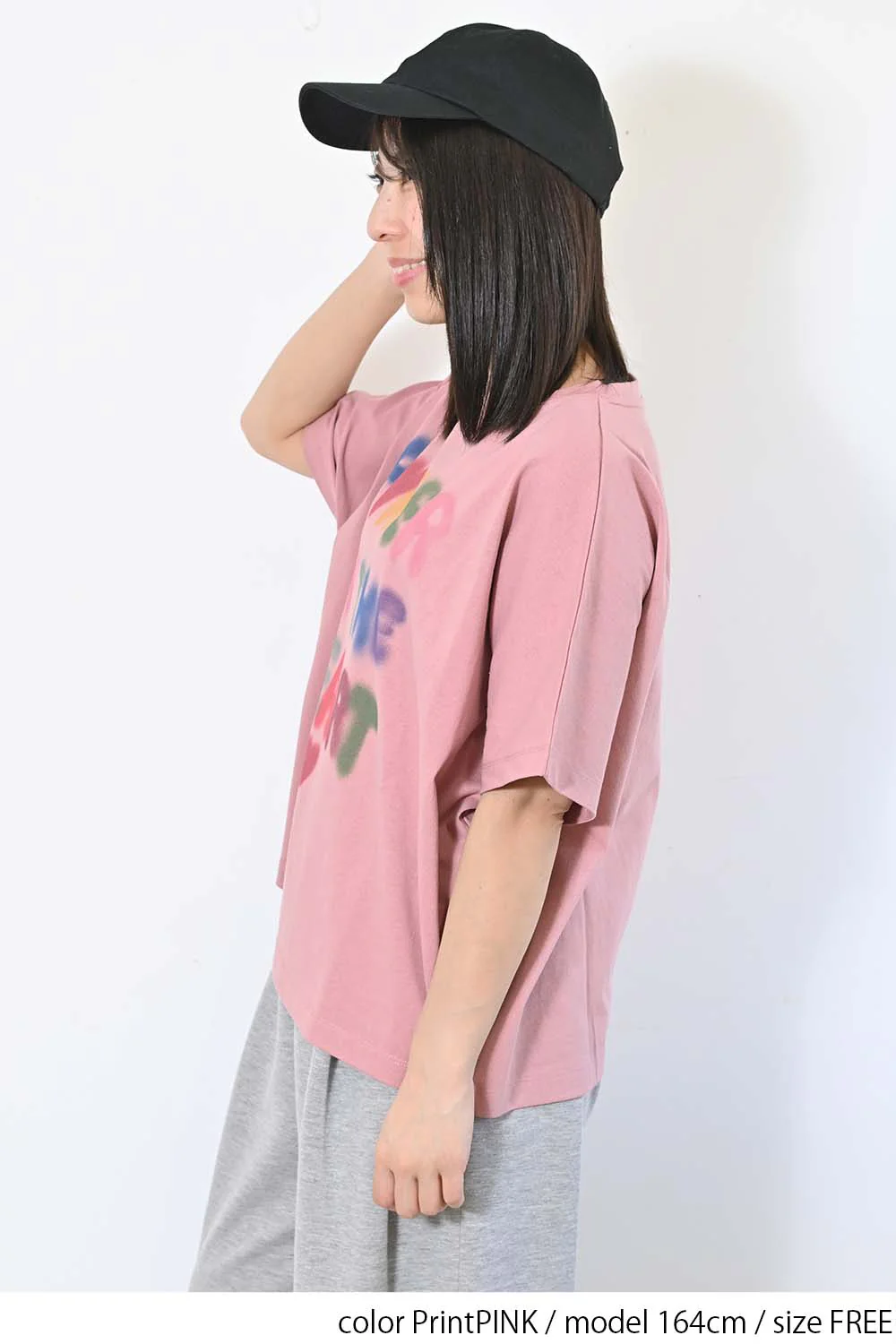 スプレー風プリントpt5分袖T - Image 15