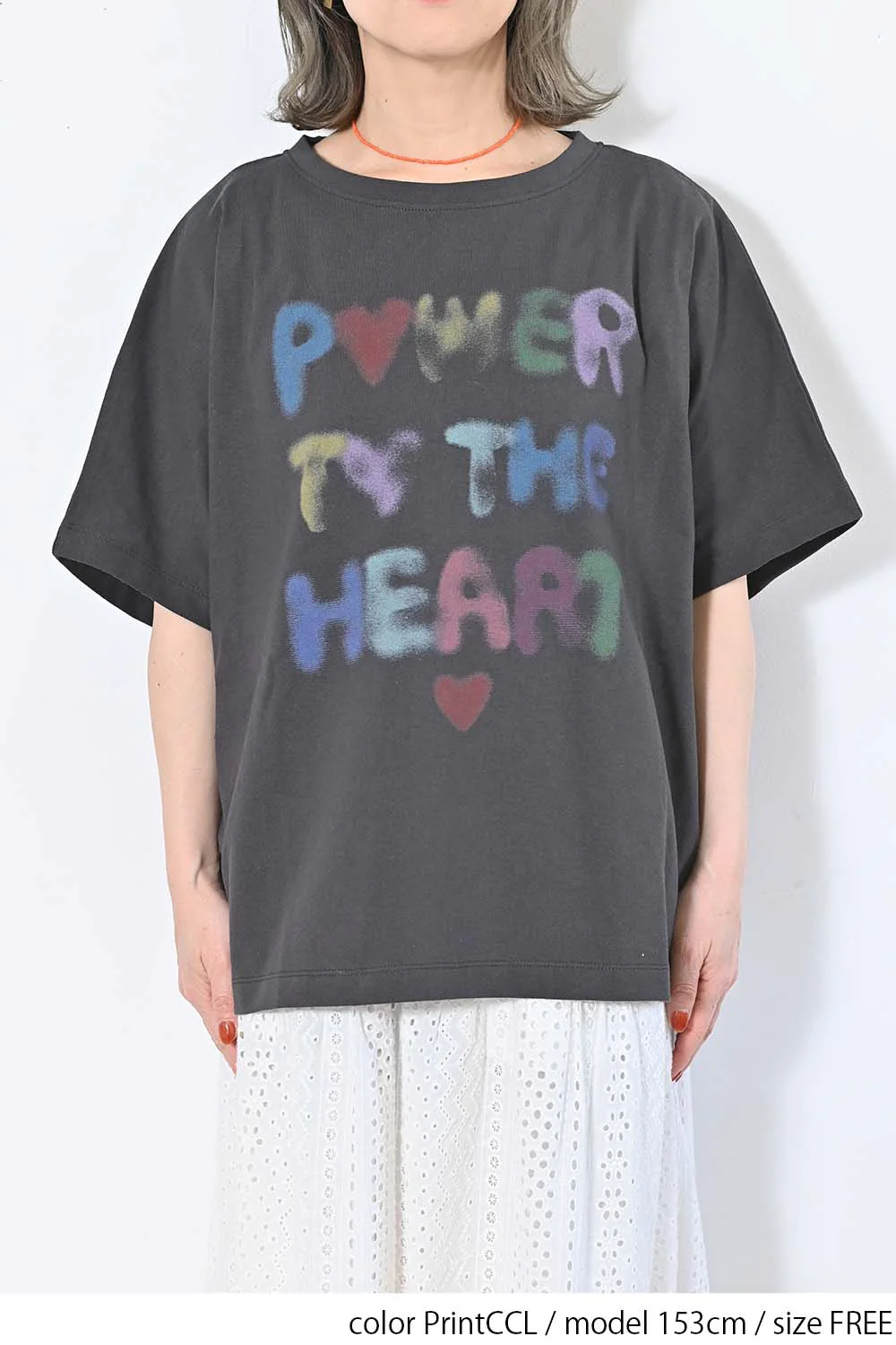 スプレー風プリントpt5分袖T - Image 19