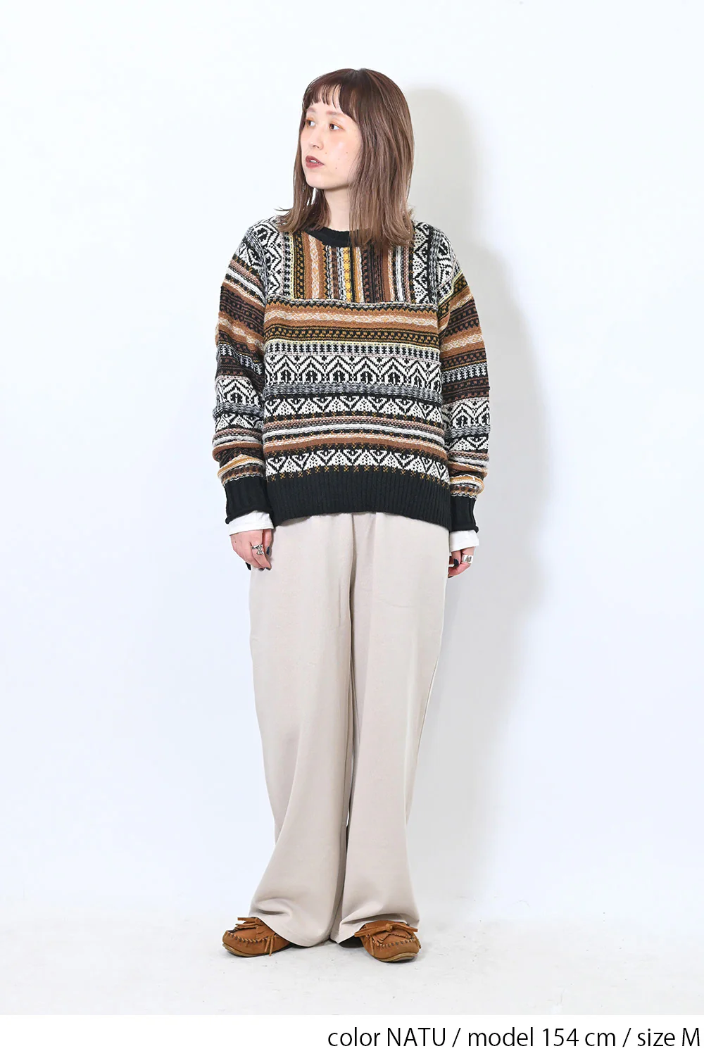OE裏起毛ワイドパンツ - Image 11