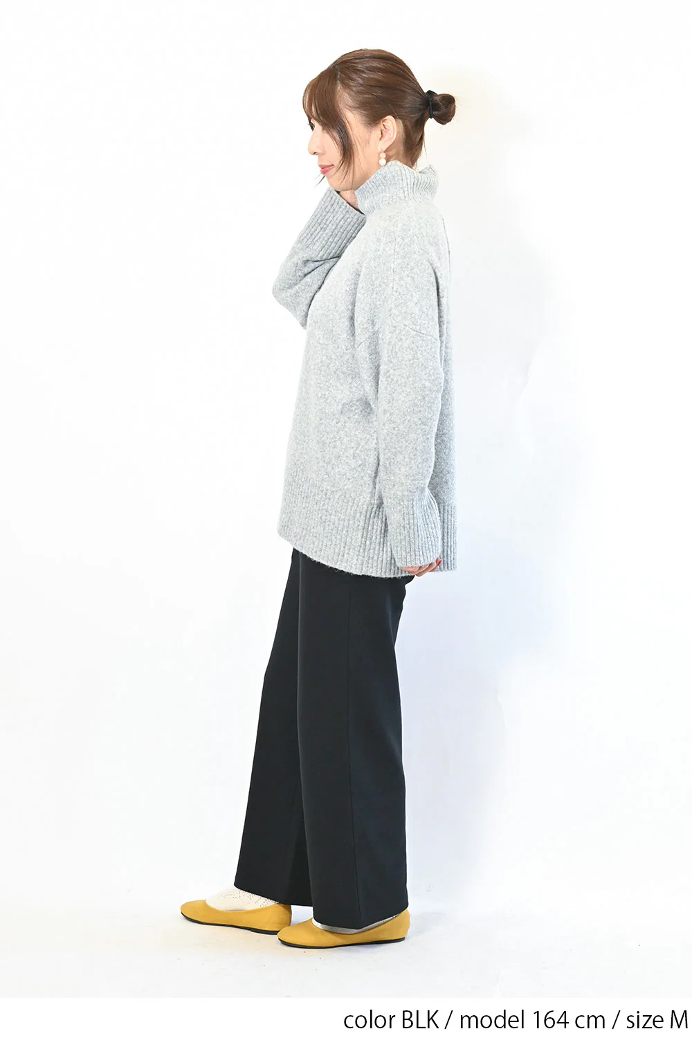 OE裏起毛ワイドパンツ - Image 6