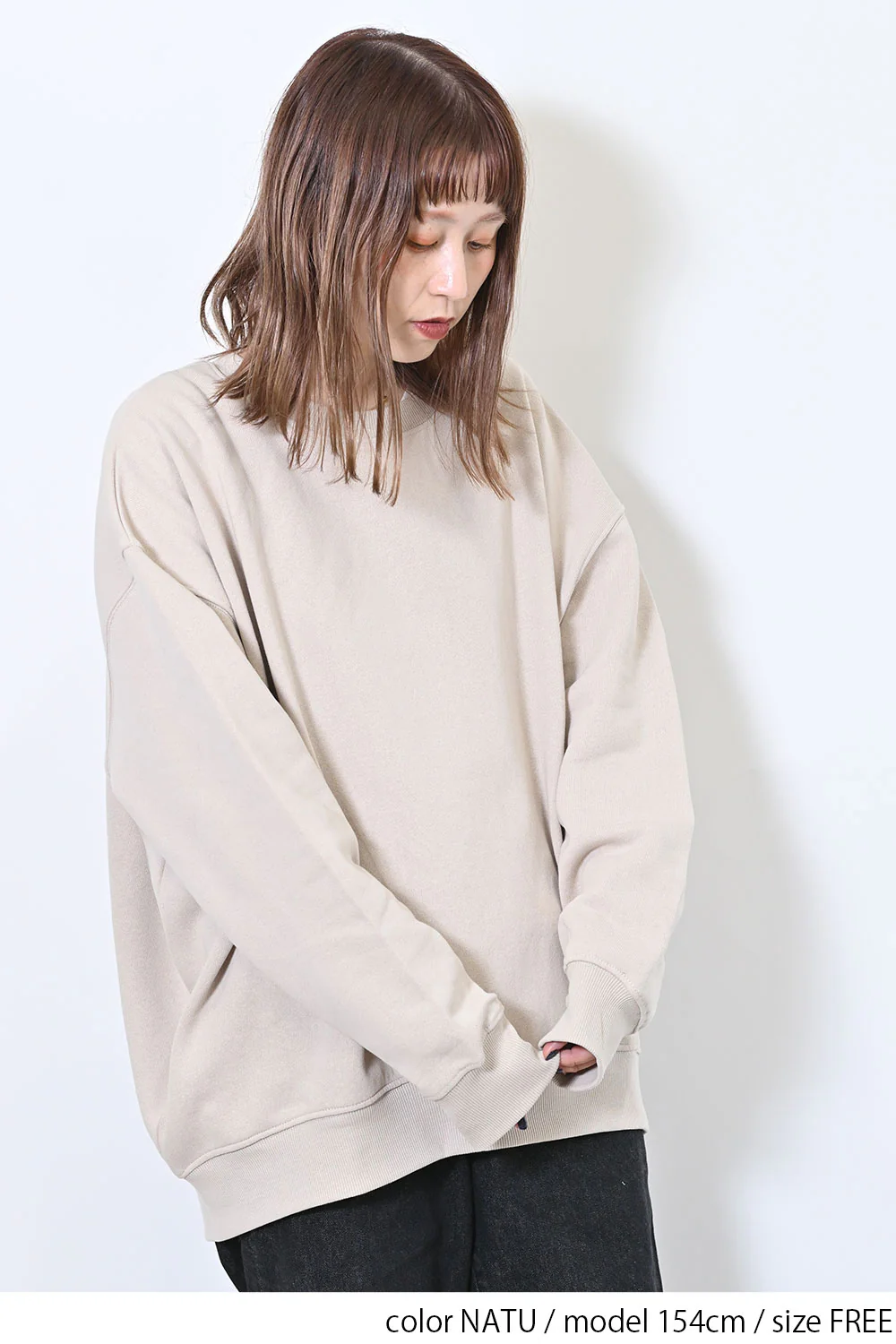 OE裏起毛クループルオーバー - Image 18