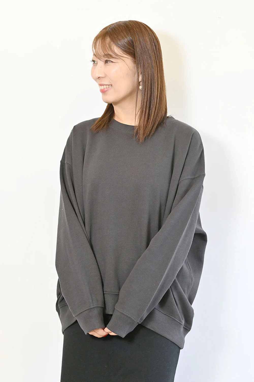 OE裏起毛クループルオーバー - Image 4