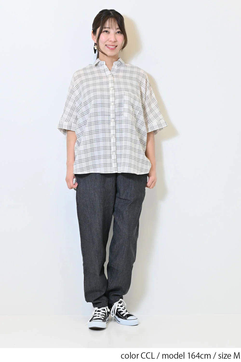 6.3ozデニムテーパードパンツ - Image 6