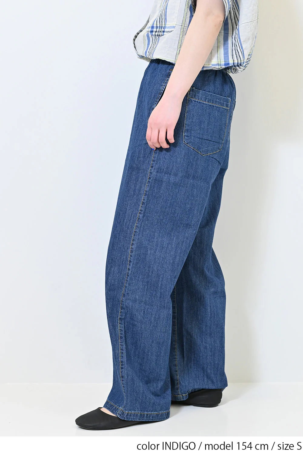 6.3ozデニムワイドパンツ - Image 10