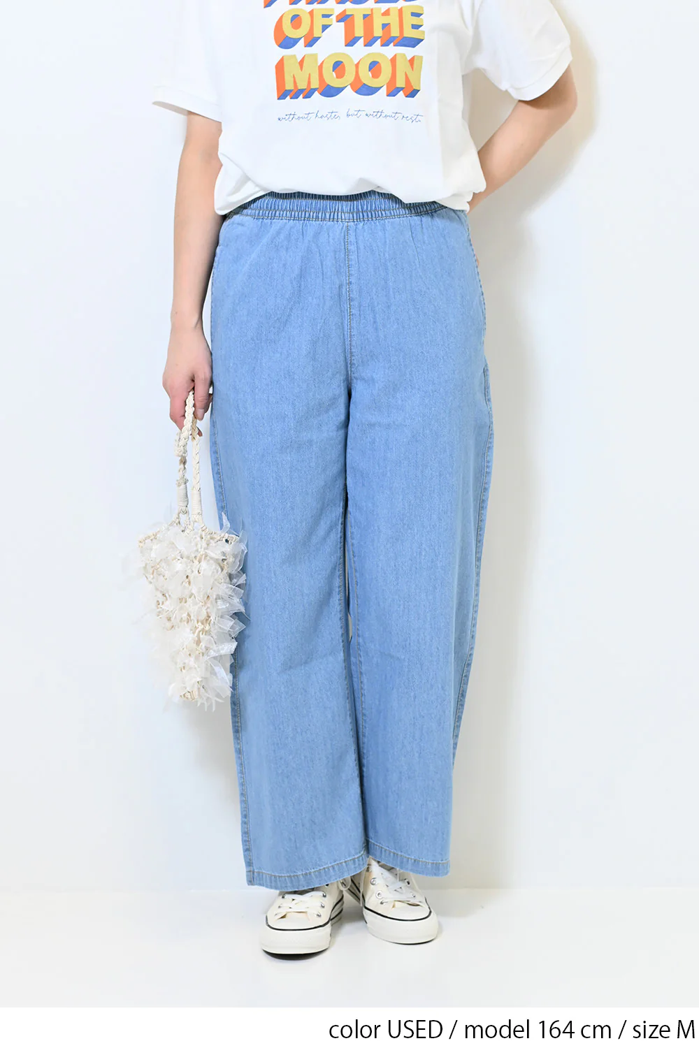6.3ozデニムワイドパンツ - Image 15