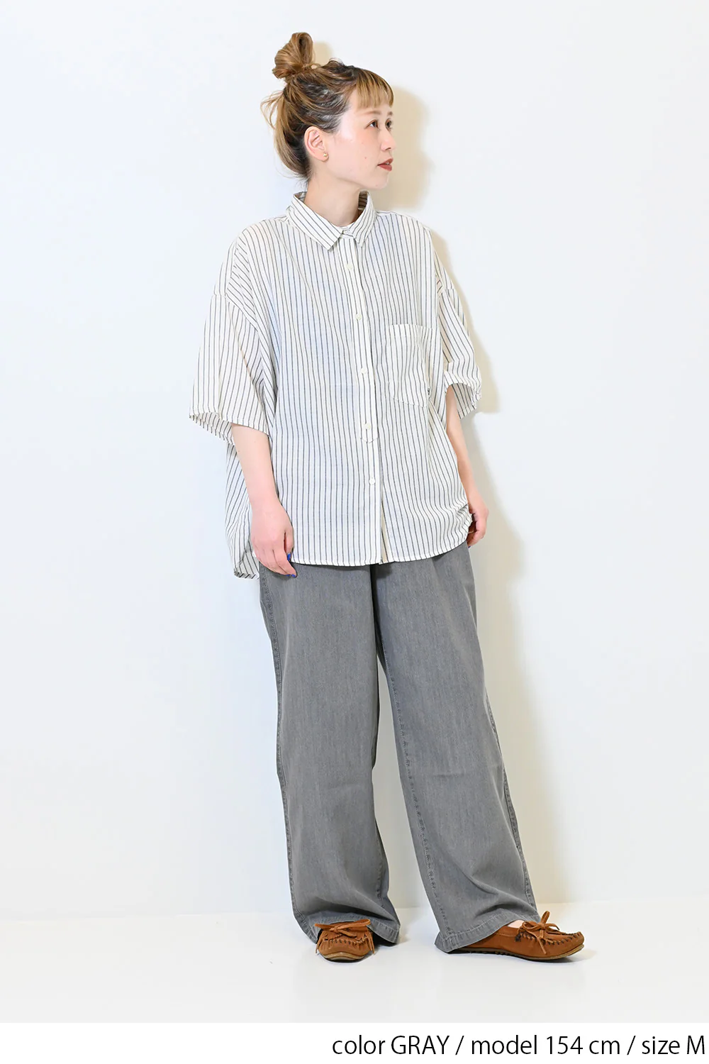 6.3ozデニムワイドパンツ - Image 18