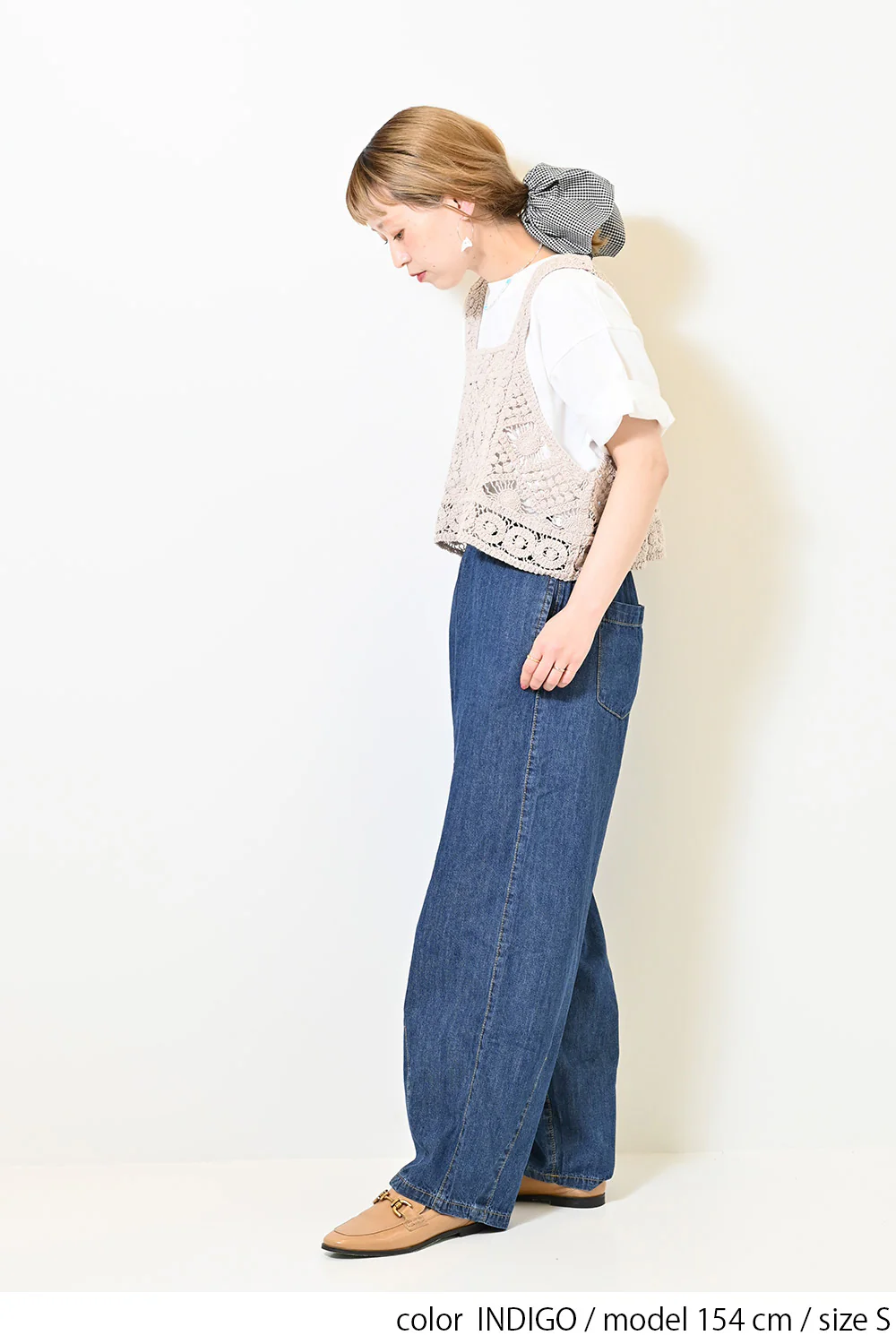 6.3ozデニムカーブパンツ - Image 7