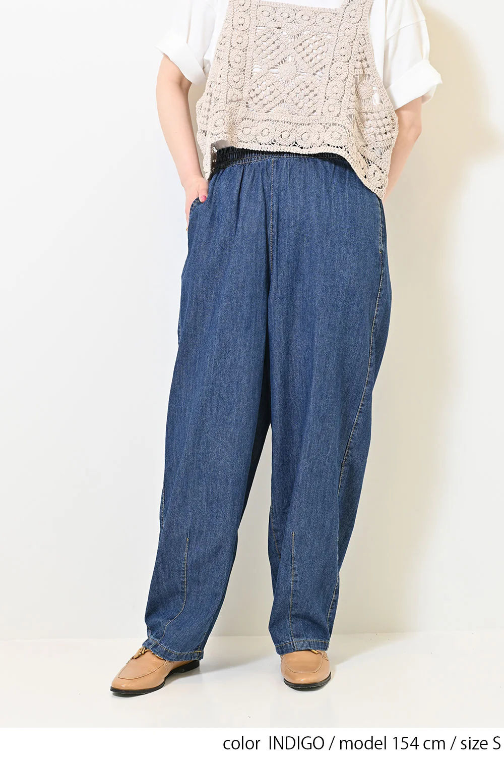 6.3ozデニムカーブパンツ - Image 9