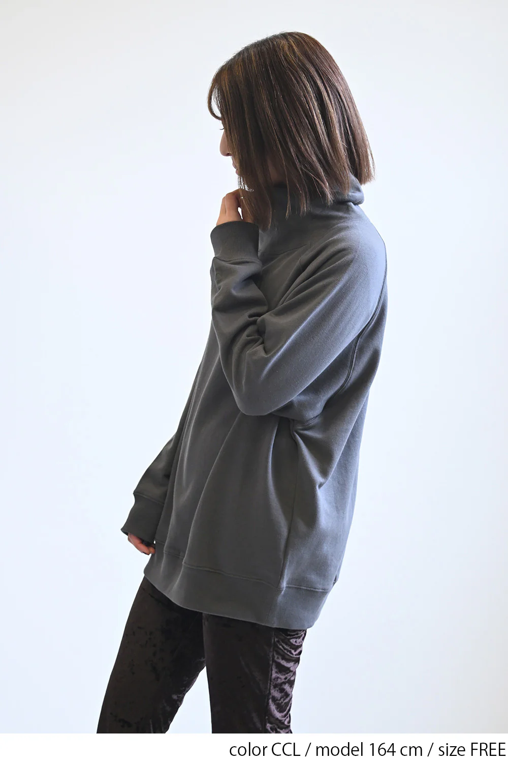 ぬくぬく裏起毛衿ねじりチュニック - Image 13