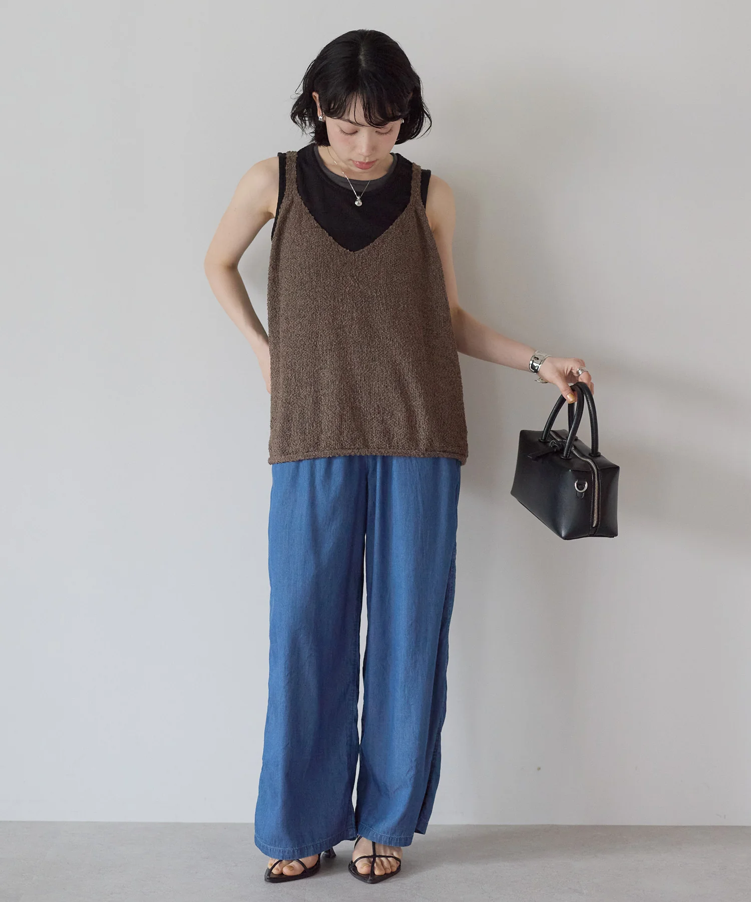 6ozデニムワイドパンツ - Image 16