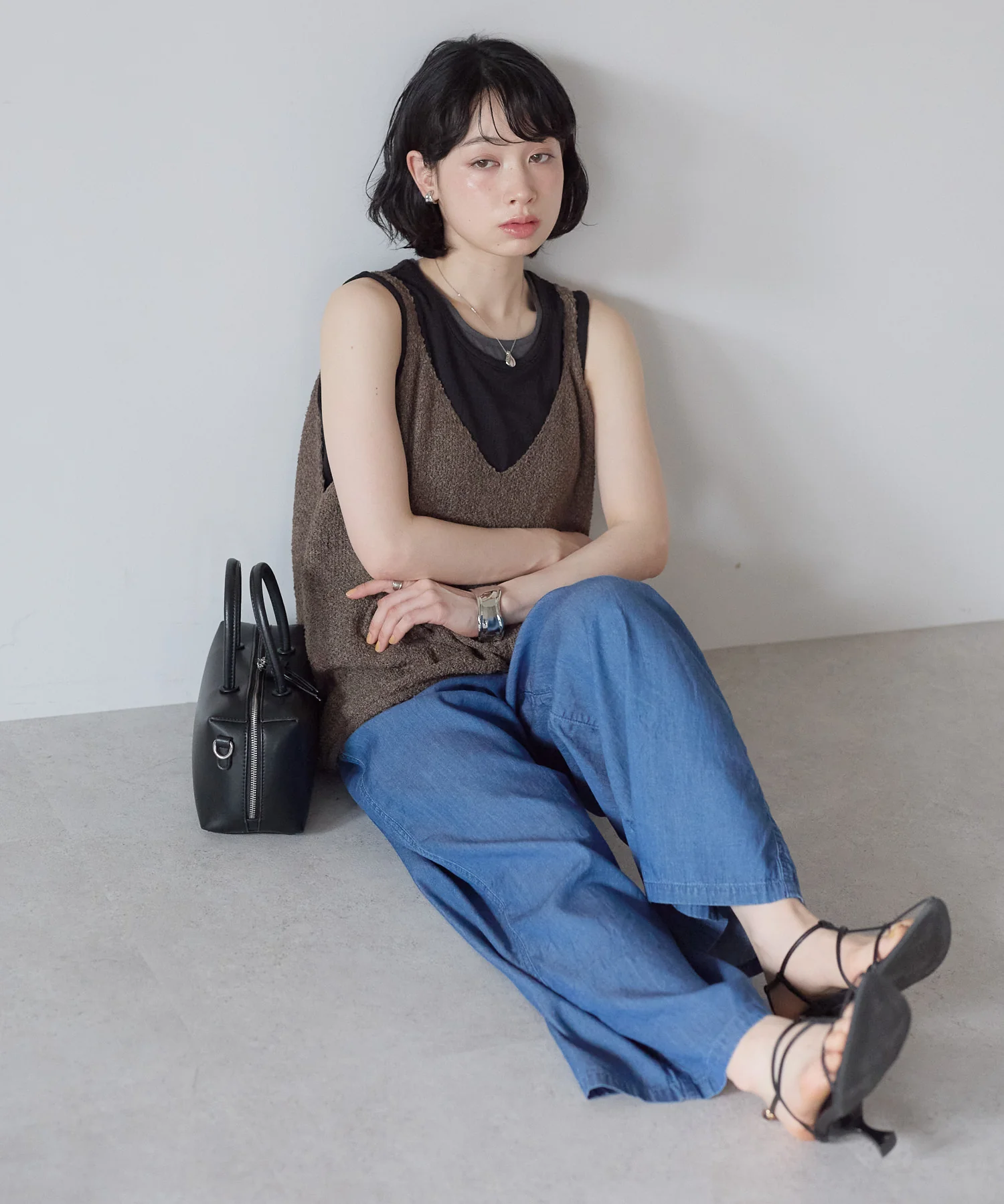 6ozデニムワイドパンツ - Image 22