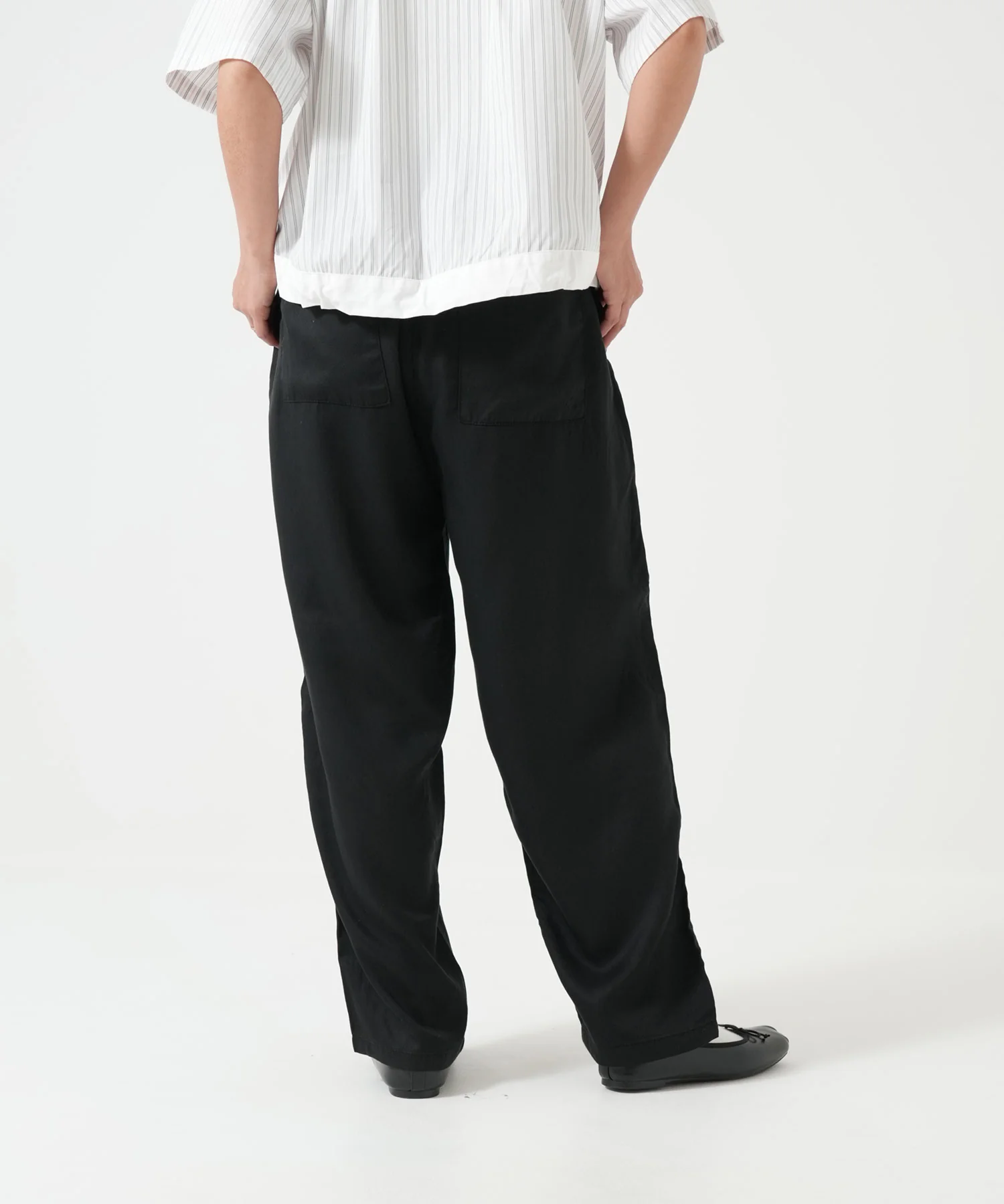 6ozカラーワイドテーパードパンツ - Image 11