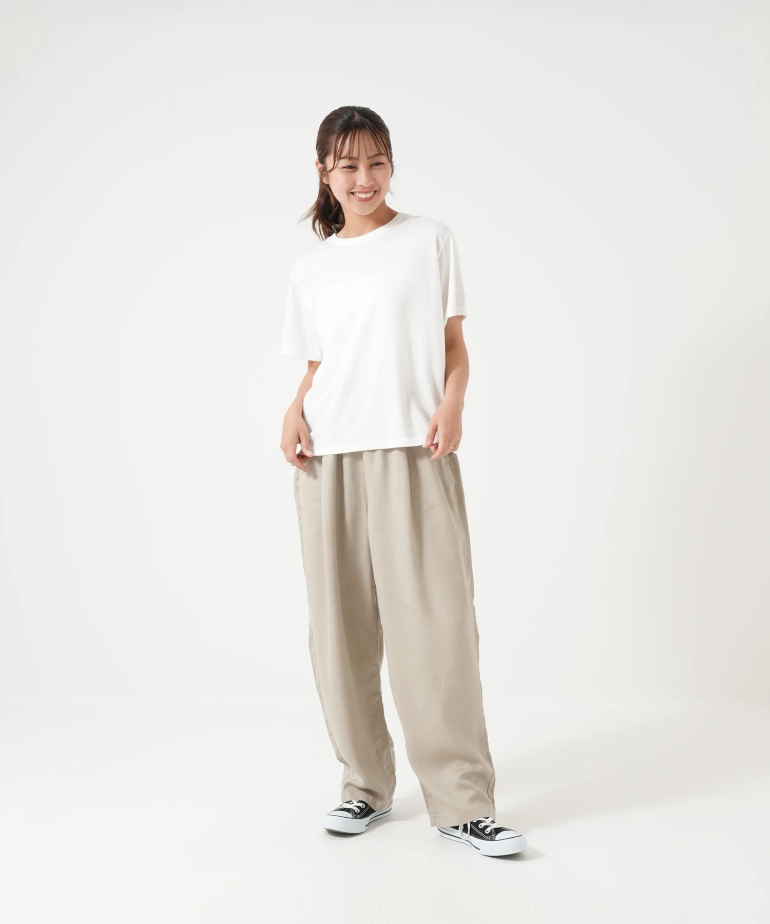 6ozカラーワイドテーパードパンツ - Image 12