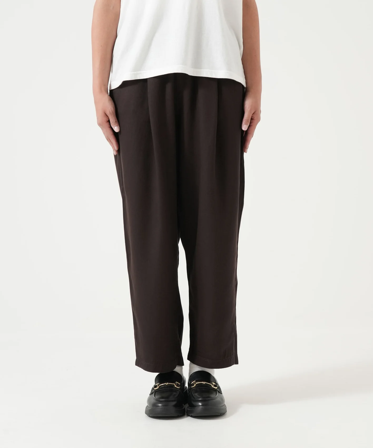 6ozカラーワイドテーパードパンツ - Image 54