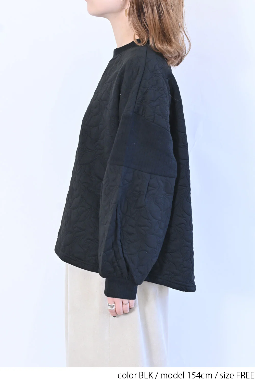 【le colis】ふくれジャガードリブ切替プルオーバー - Image 16