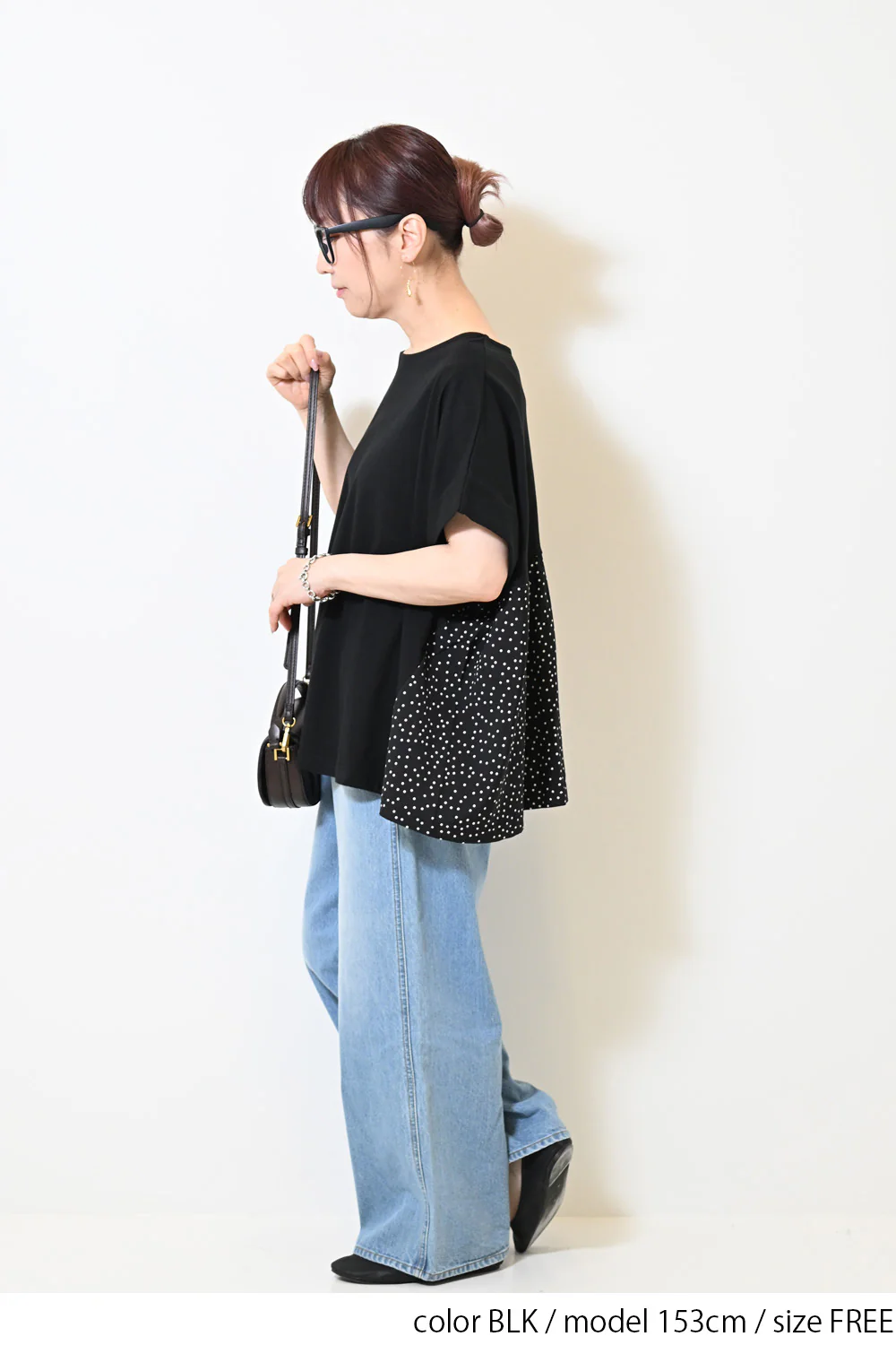 後ろ柄切替ゆったりプルオーバー - Image 6