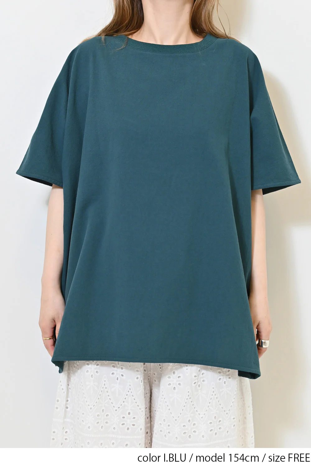 布帛リブ使いドルマンプルオーバー - Image 19