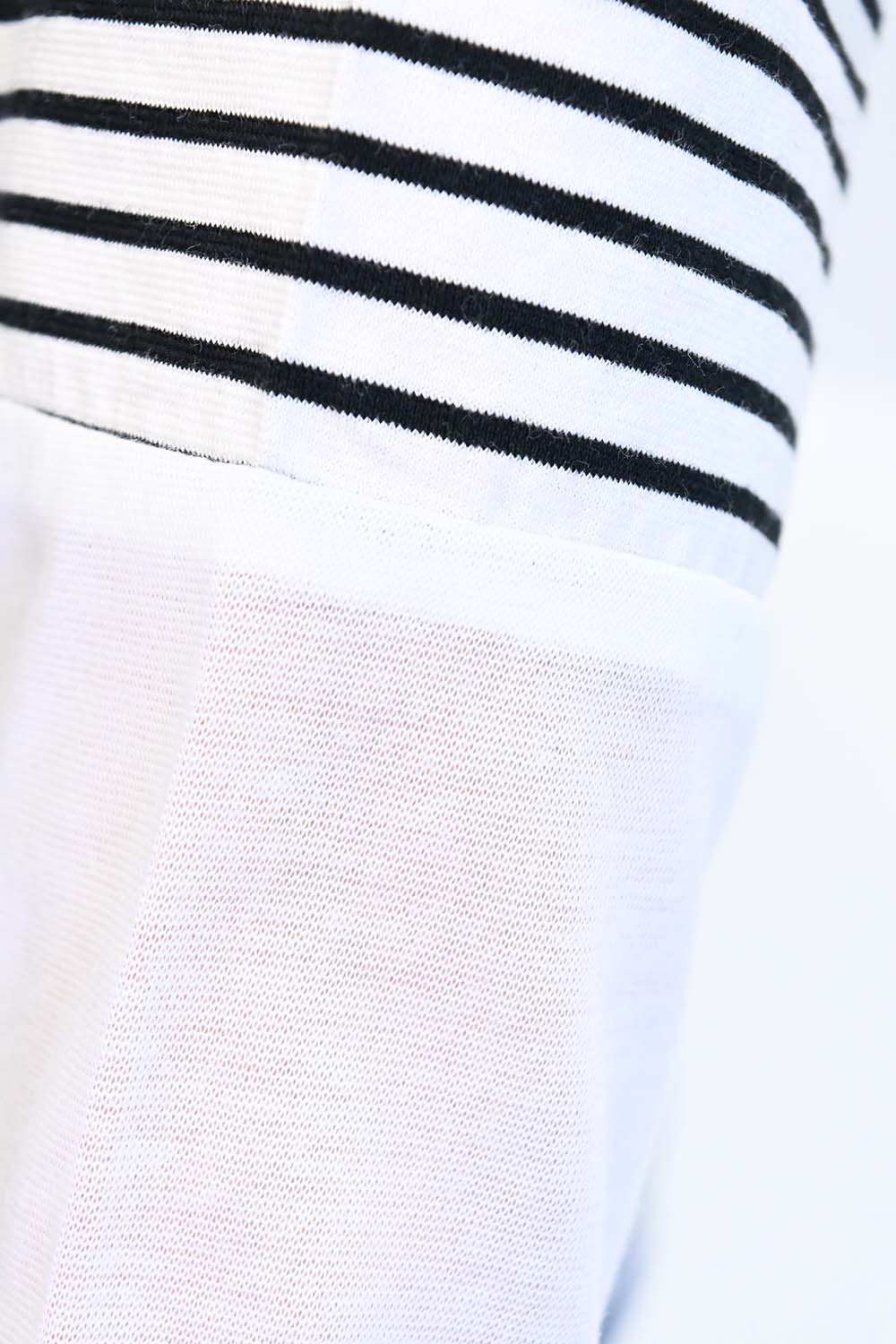 袖切り替えシアーロンTee - Image 39
