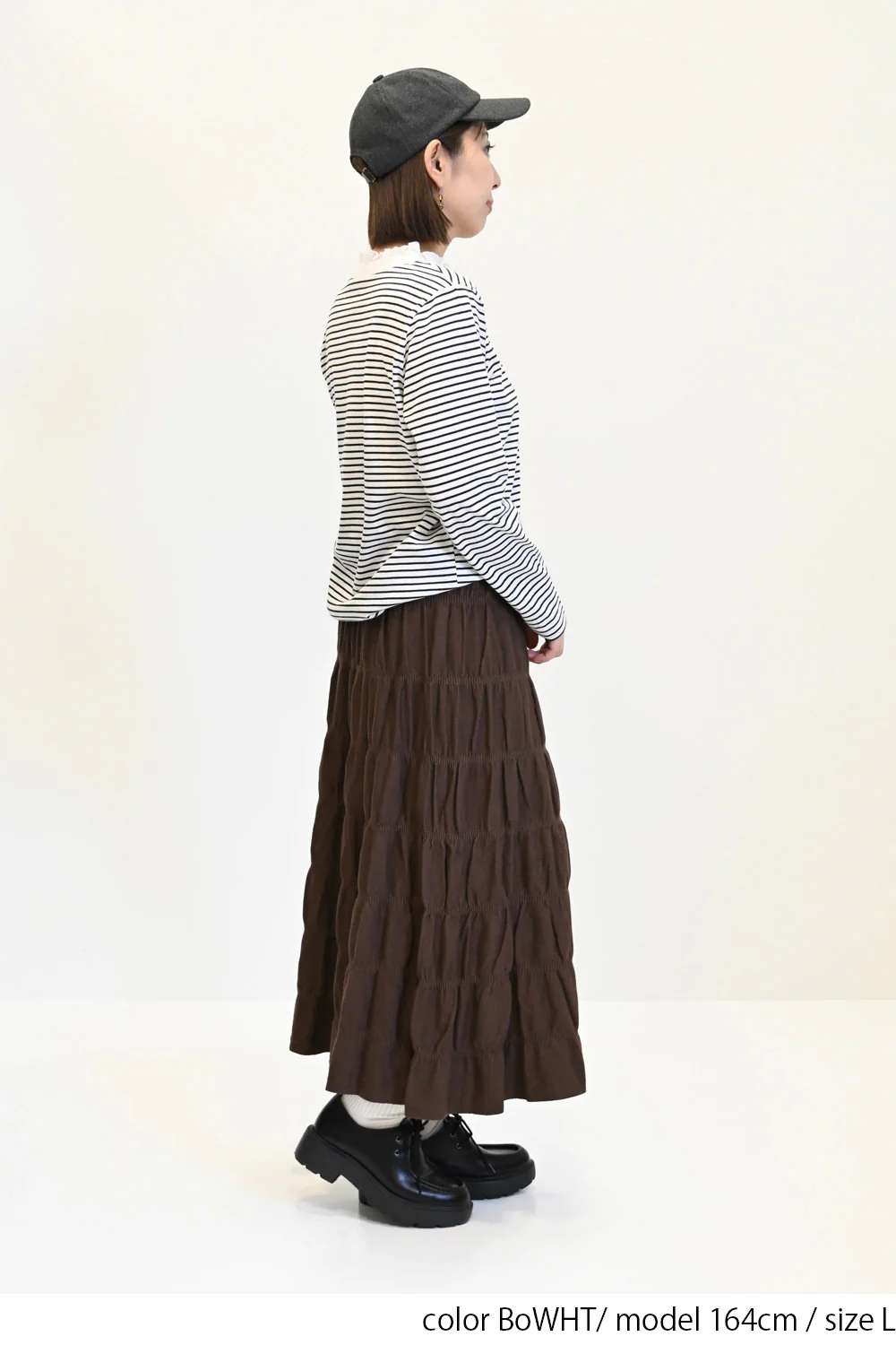 襟シャーリングレースロンTee - Image 17