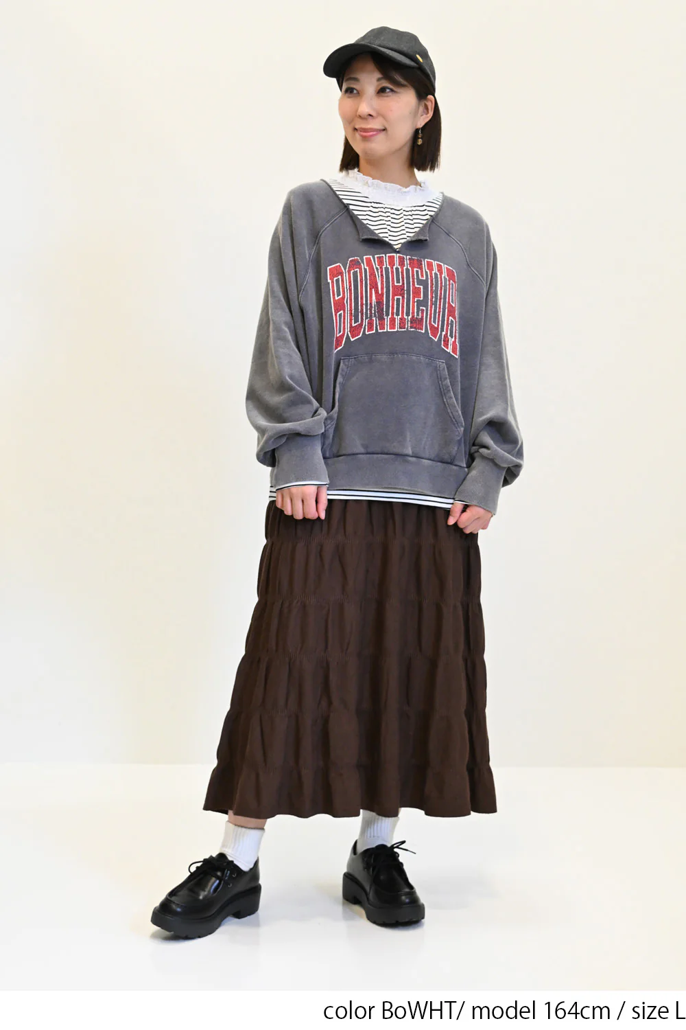 襟シャーリングレースロンTee - Image 22