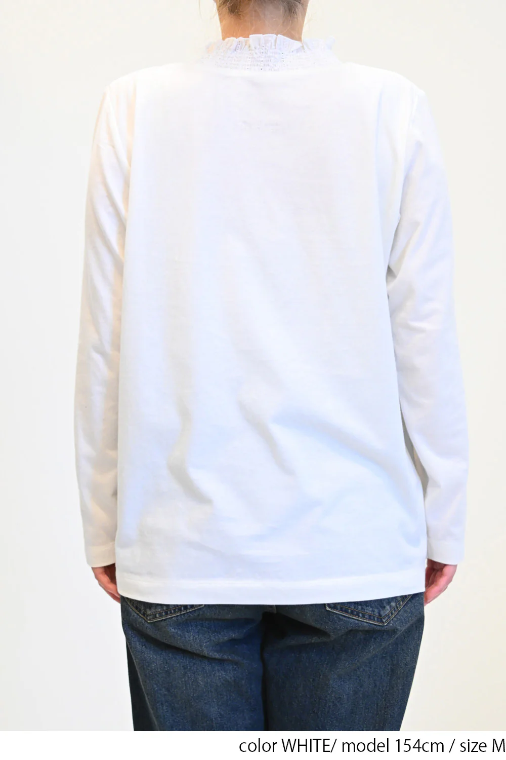 襟シャーリングレースロンTee - Image 30