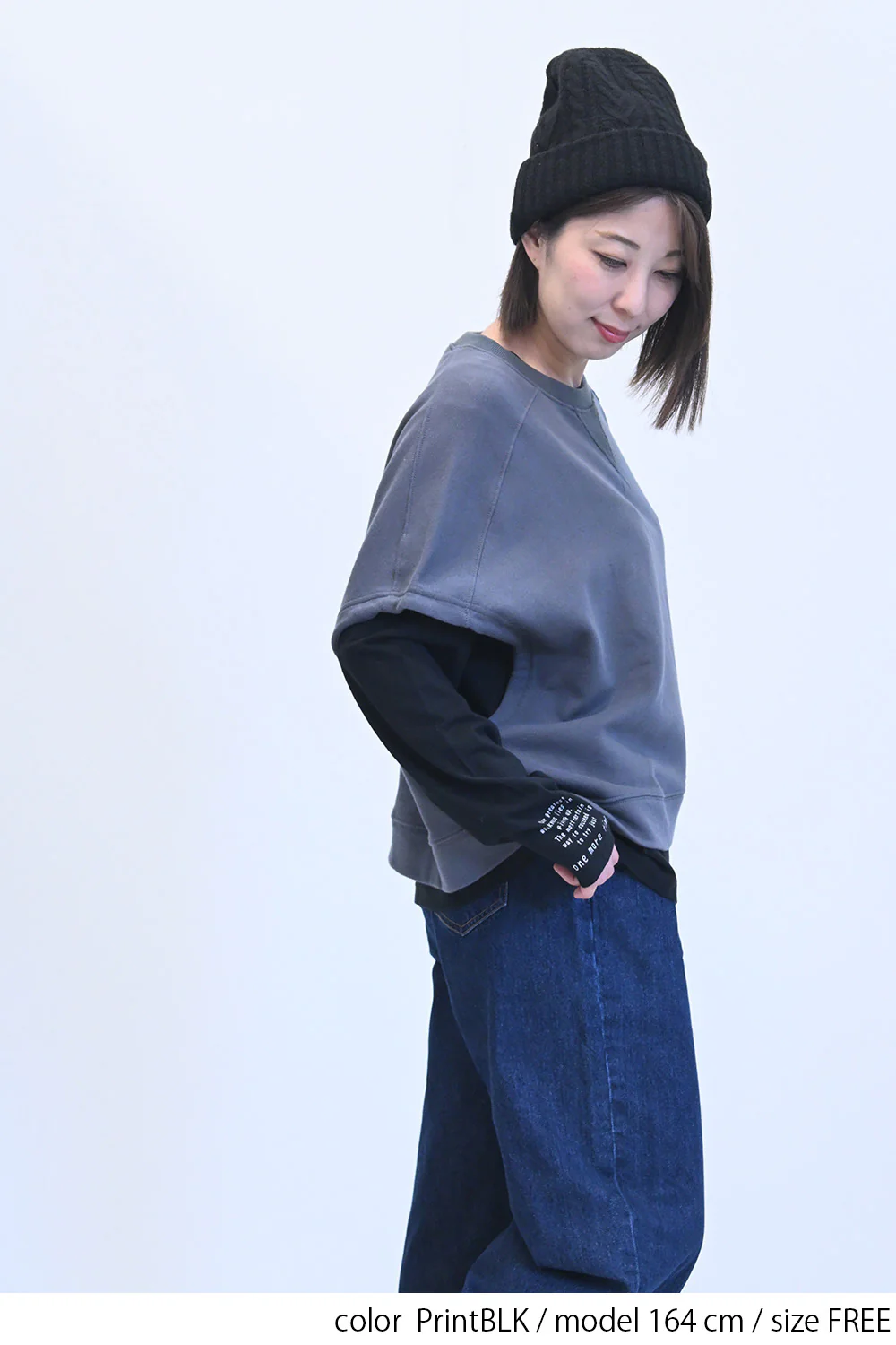 袖ロゴロンTee - Image 10