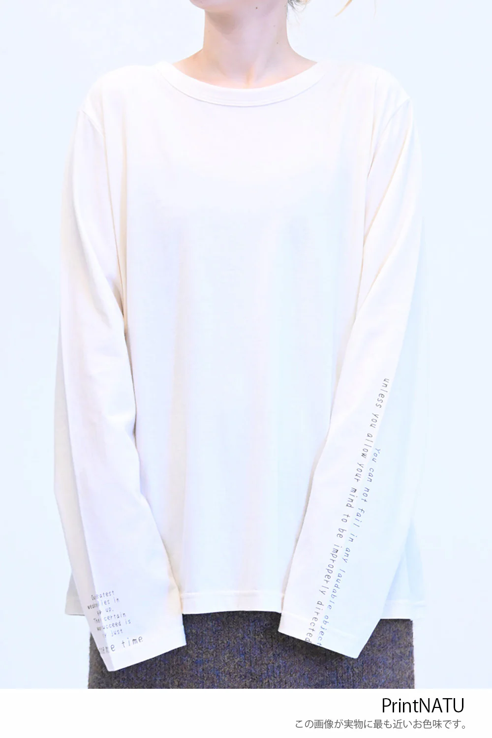 袖ロゴロンTee - Image 44