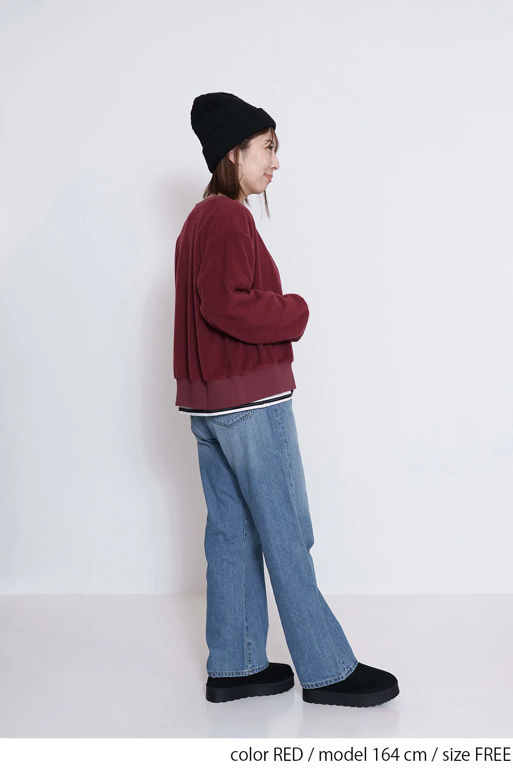 シャギークルーネックカーデ - Image 5