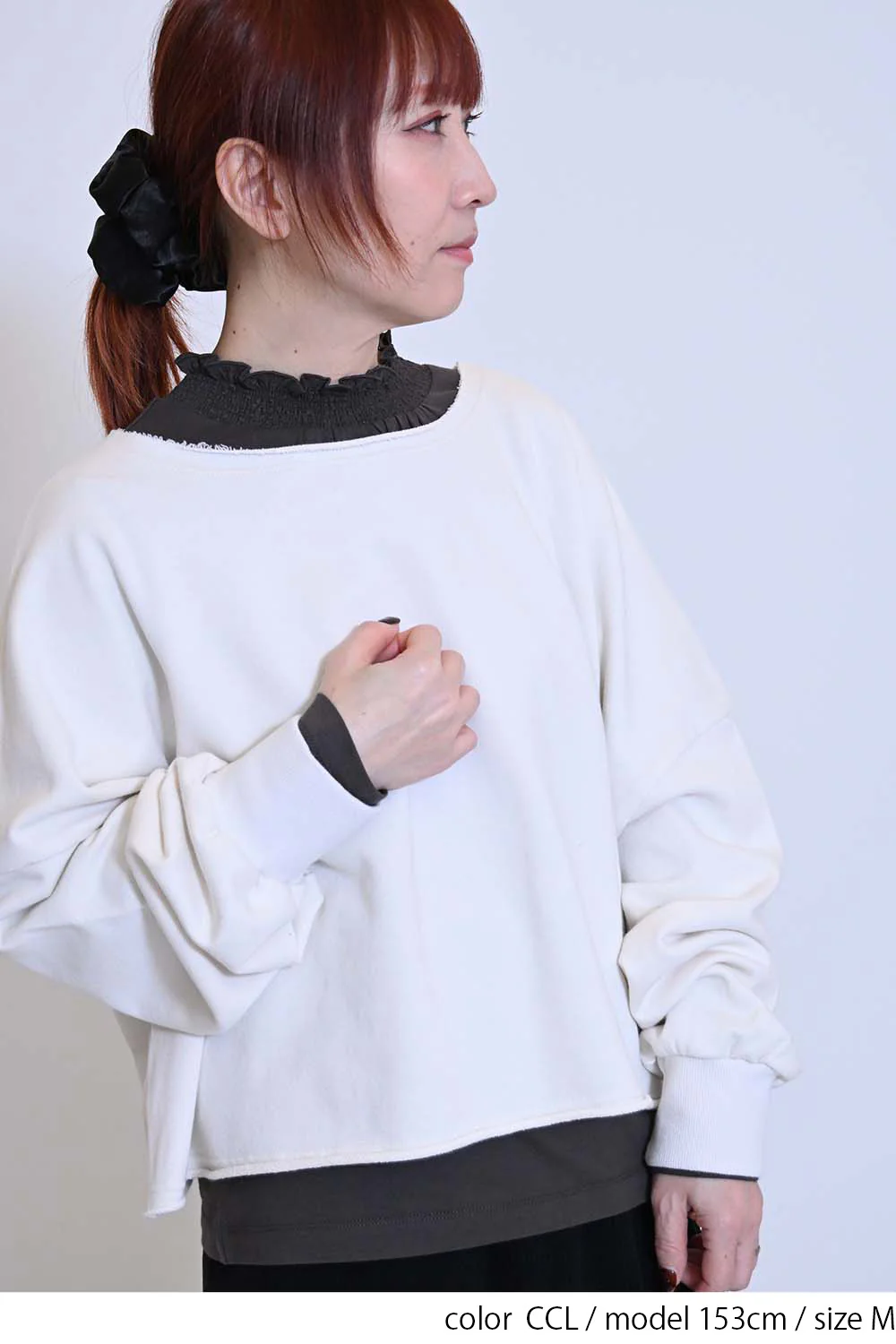 襟シャーリングレースロンTee② - Image 24