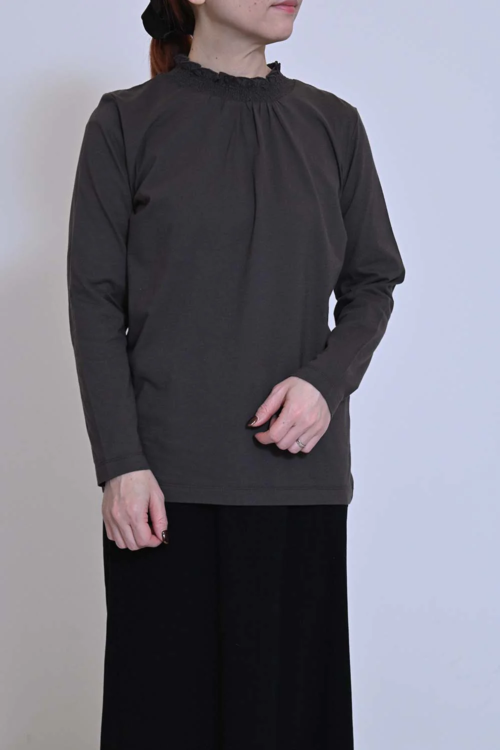 襟シャーリングレースロンTee② - Image 3