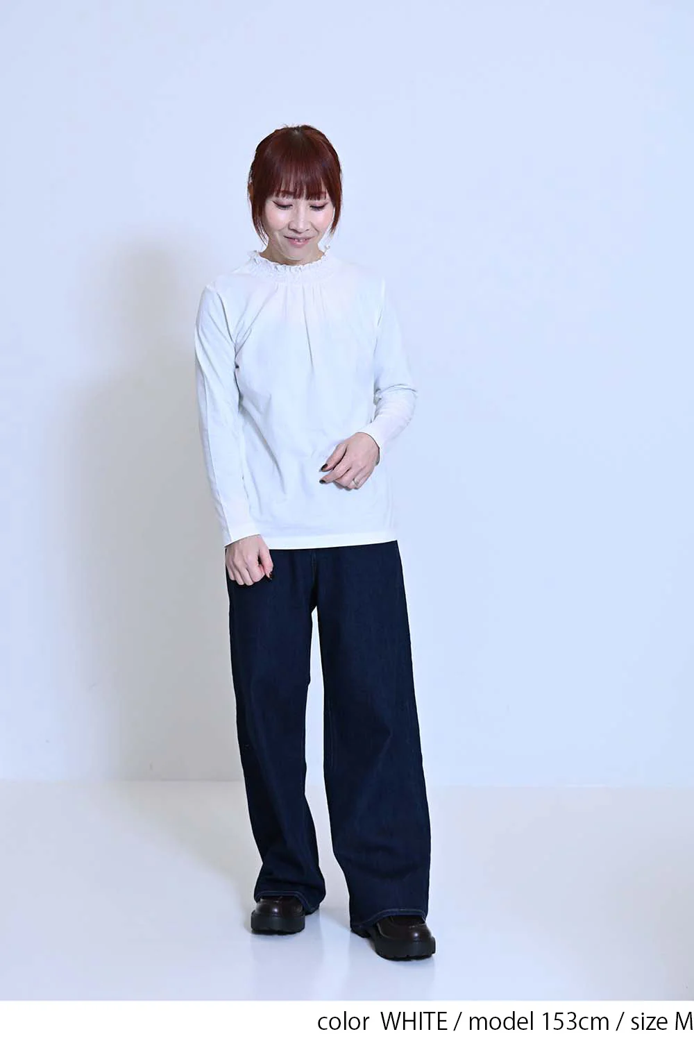 襟シャーリングレースロンTee② - Image 7