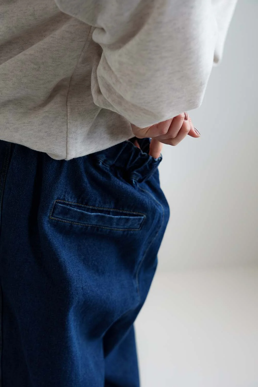 フラップデニムワイドパンツ - Image 16