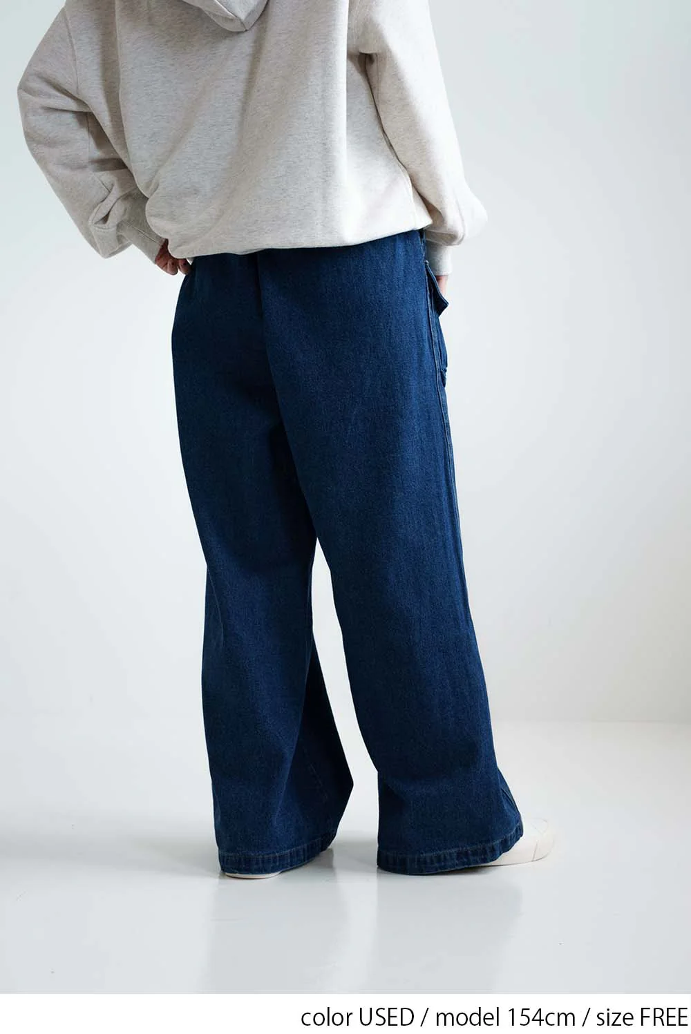 フラップデニムワイドパンツ - Image 8