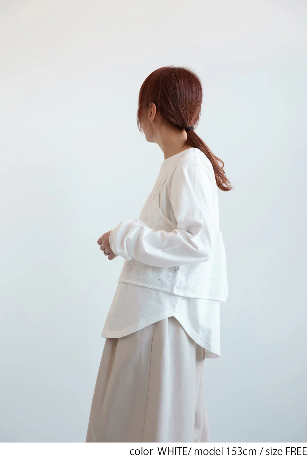 レースキャミアンサンブルプルオーバー - Image 8