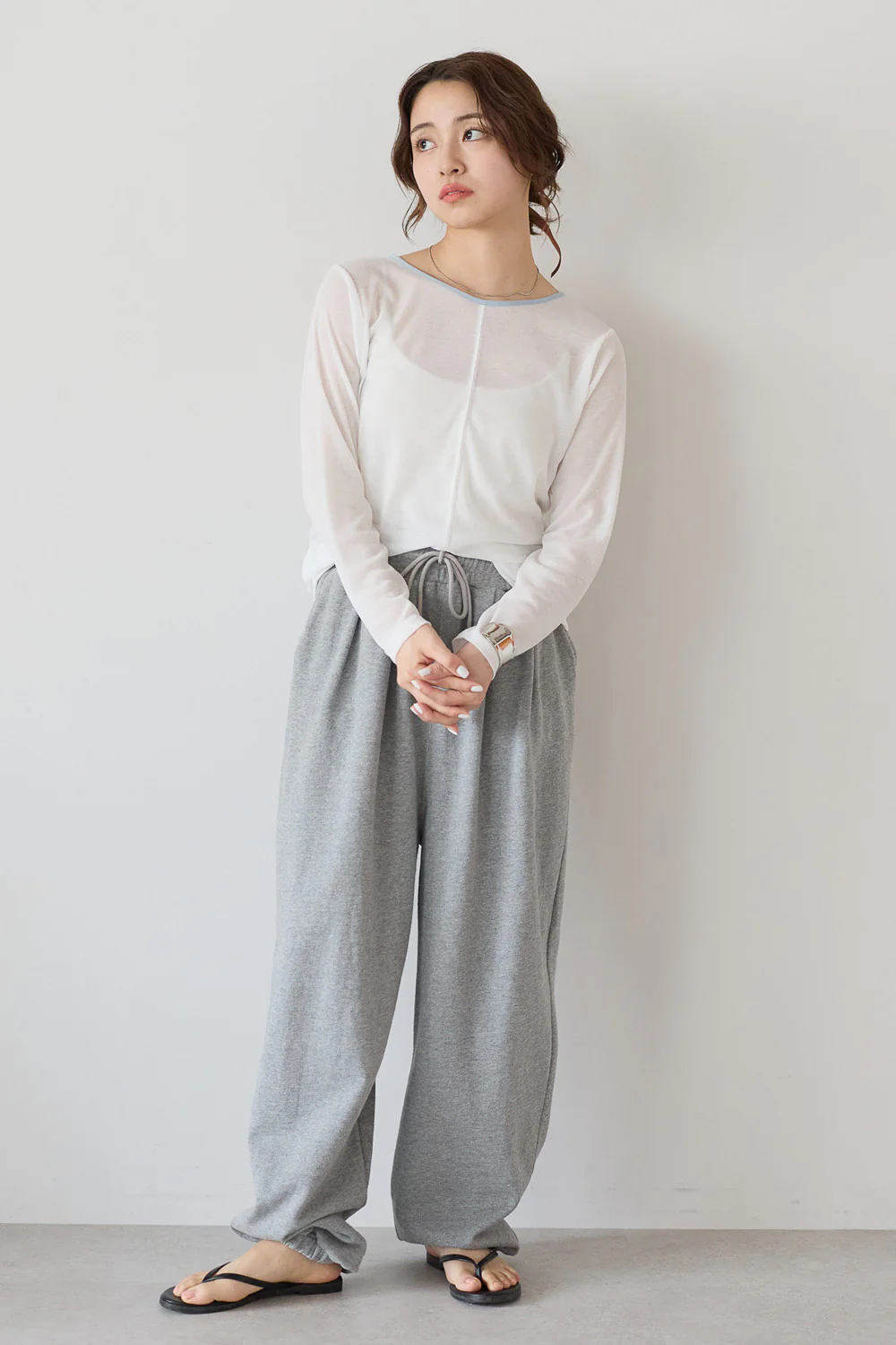 シアーテレコバイカラーロンT - Image 9
