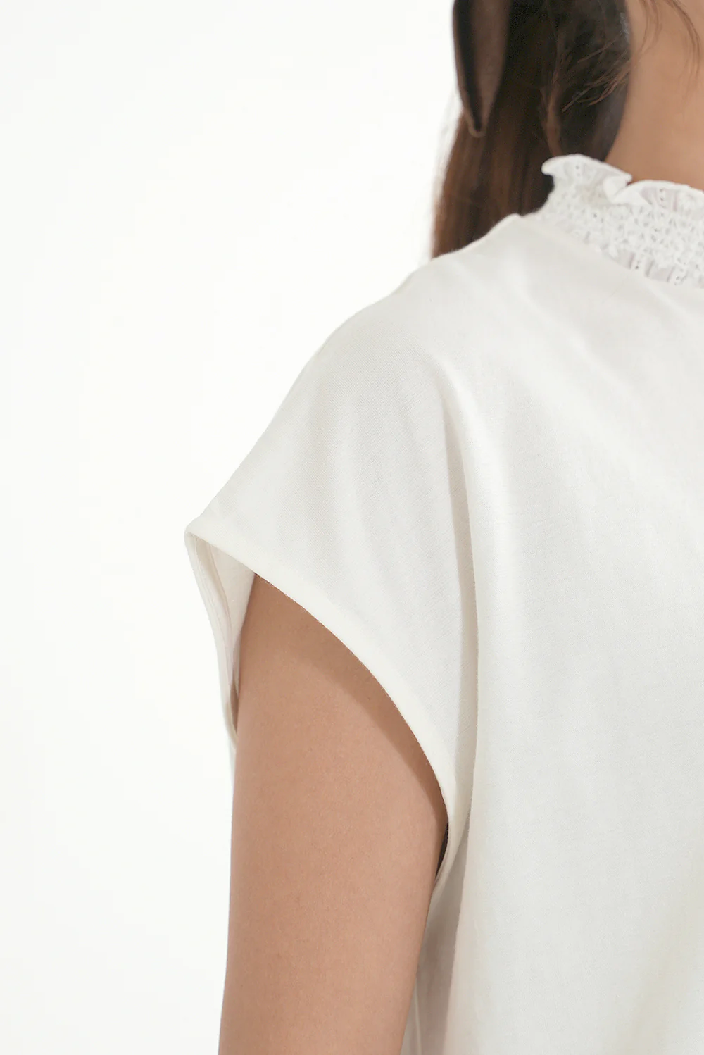 【接触冷感】衿シャーリングフレンチTシャツ - Image 38