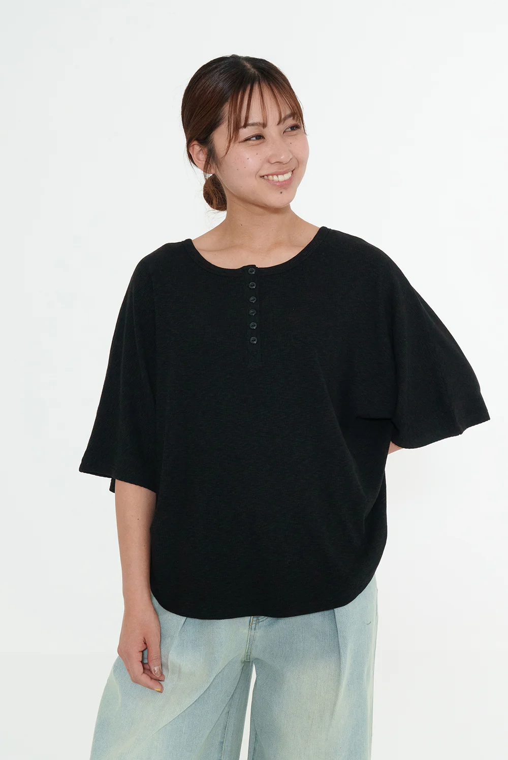 スラブテレコ2WAYヘンリープルオーバー - Image 4