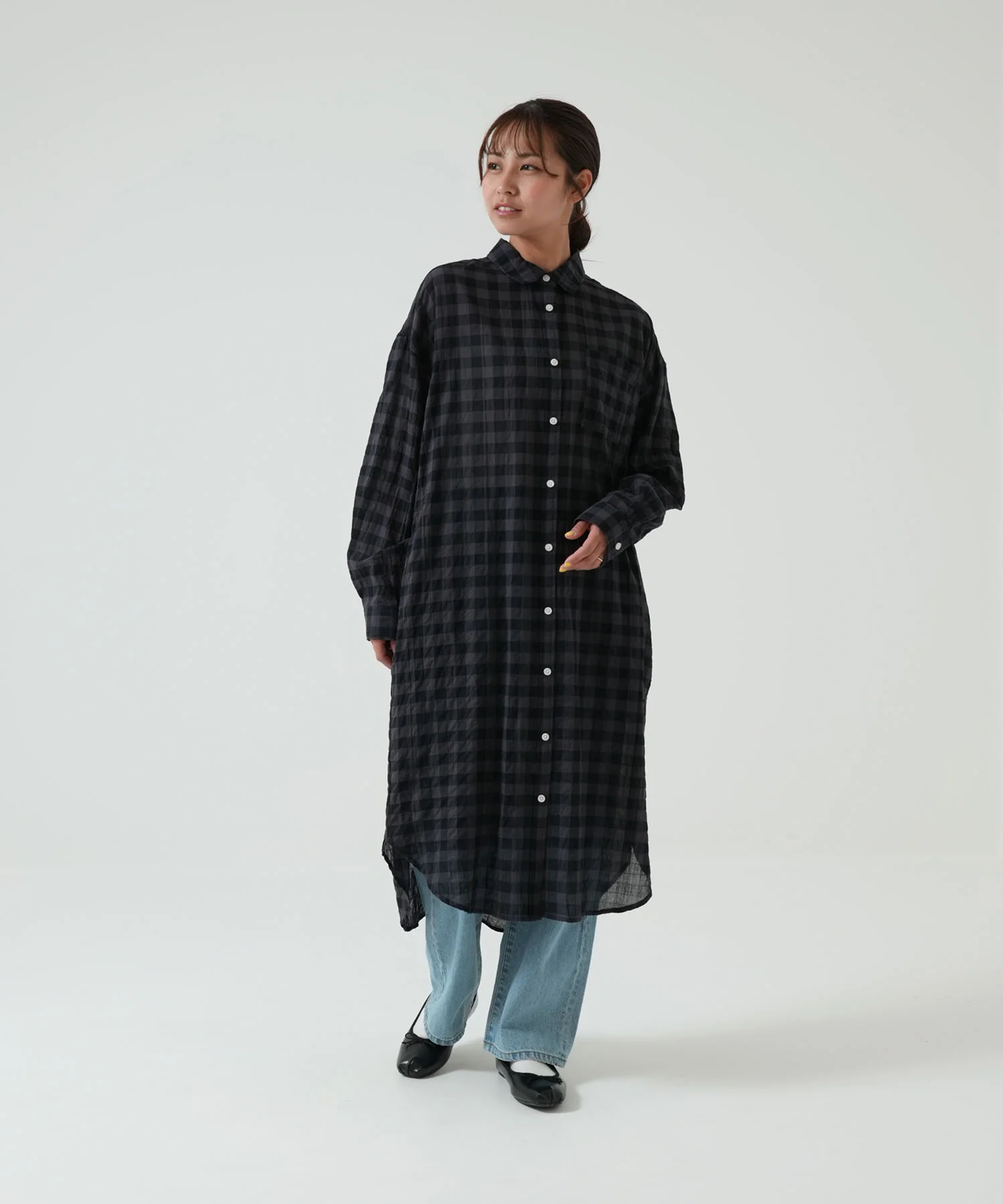 レギュラーシャツワンピース - Image 13