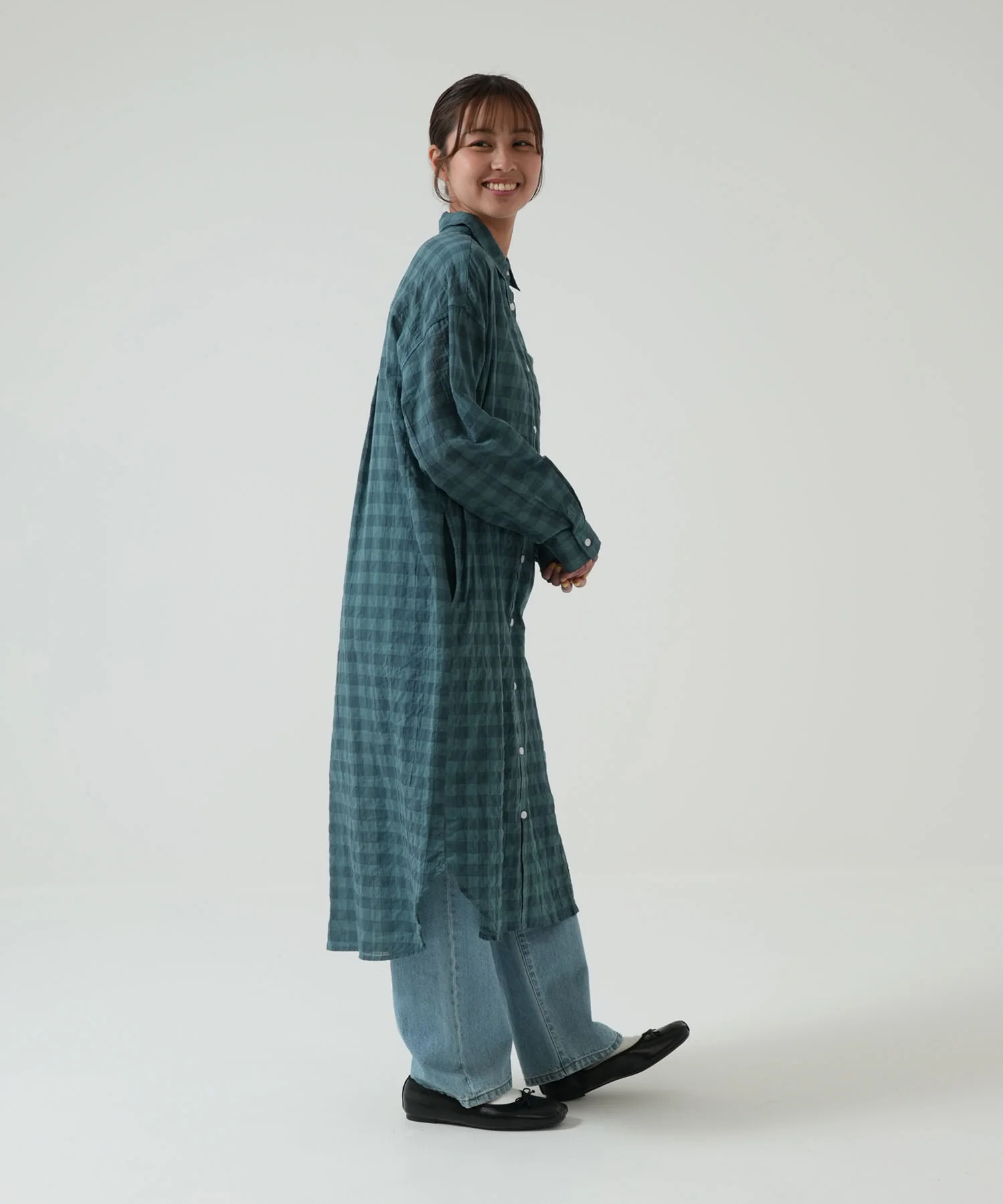 レギュラーシャツワンピース - Image 9