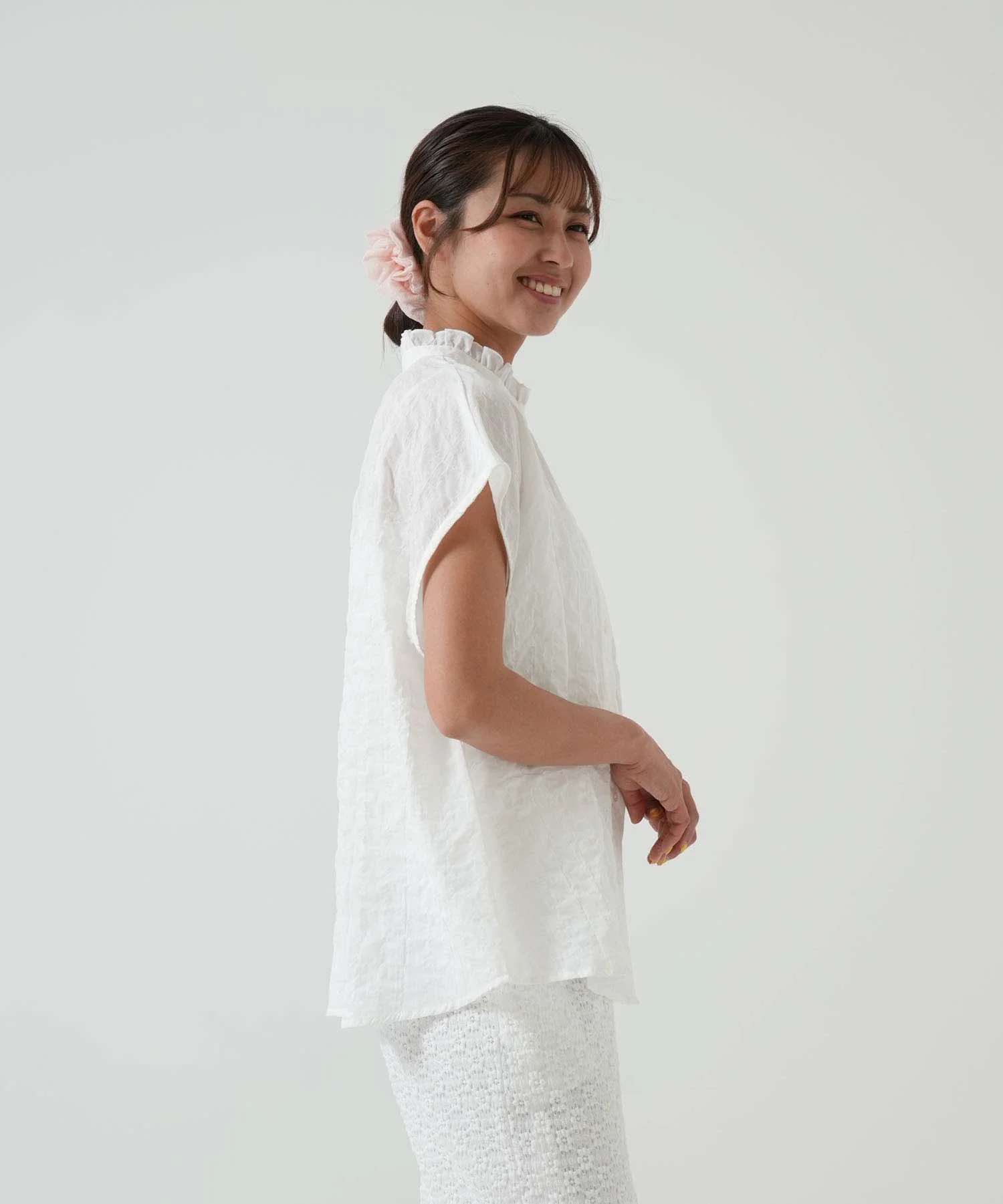 衿フリルフレンチシャツ - Image 12