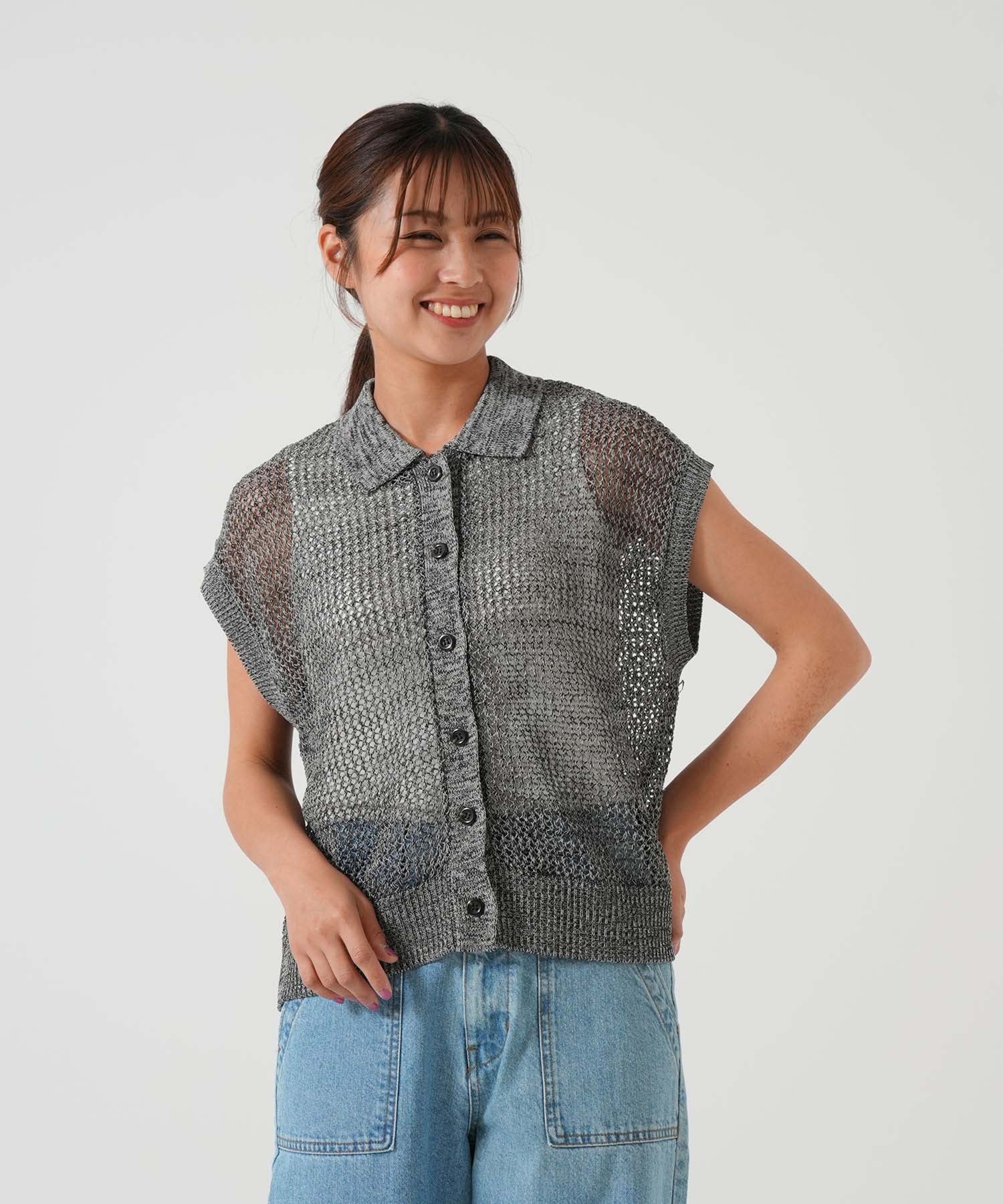 メッシュポロ衿ベスト - Image 10