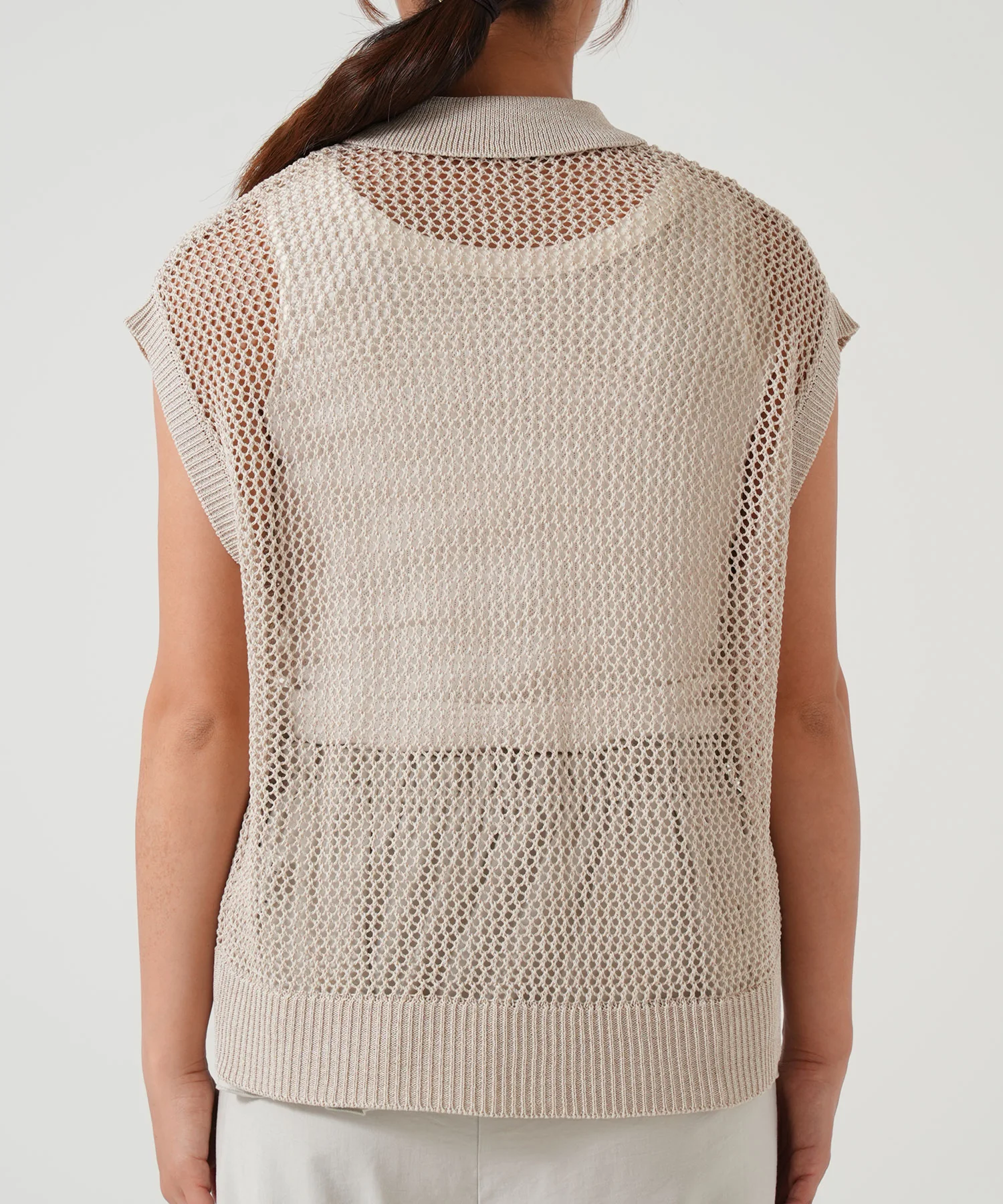 メッシュポロ衿ベスト - Image 15