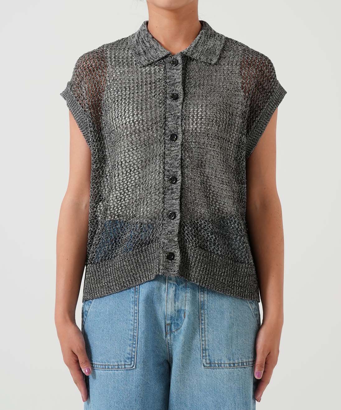 メッシュポロ衿ベスト - Image 28
