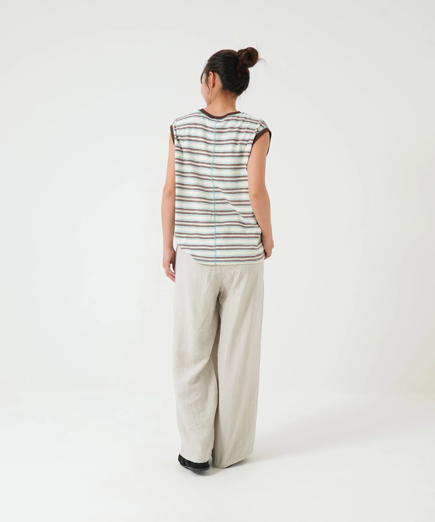 ベルト付タックパンツ - Image 5