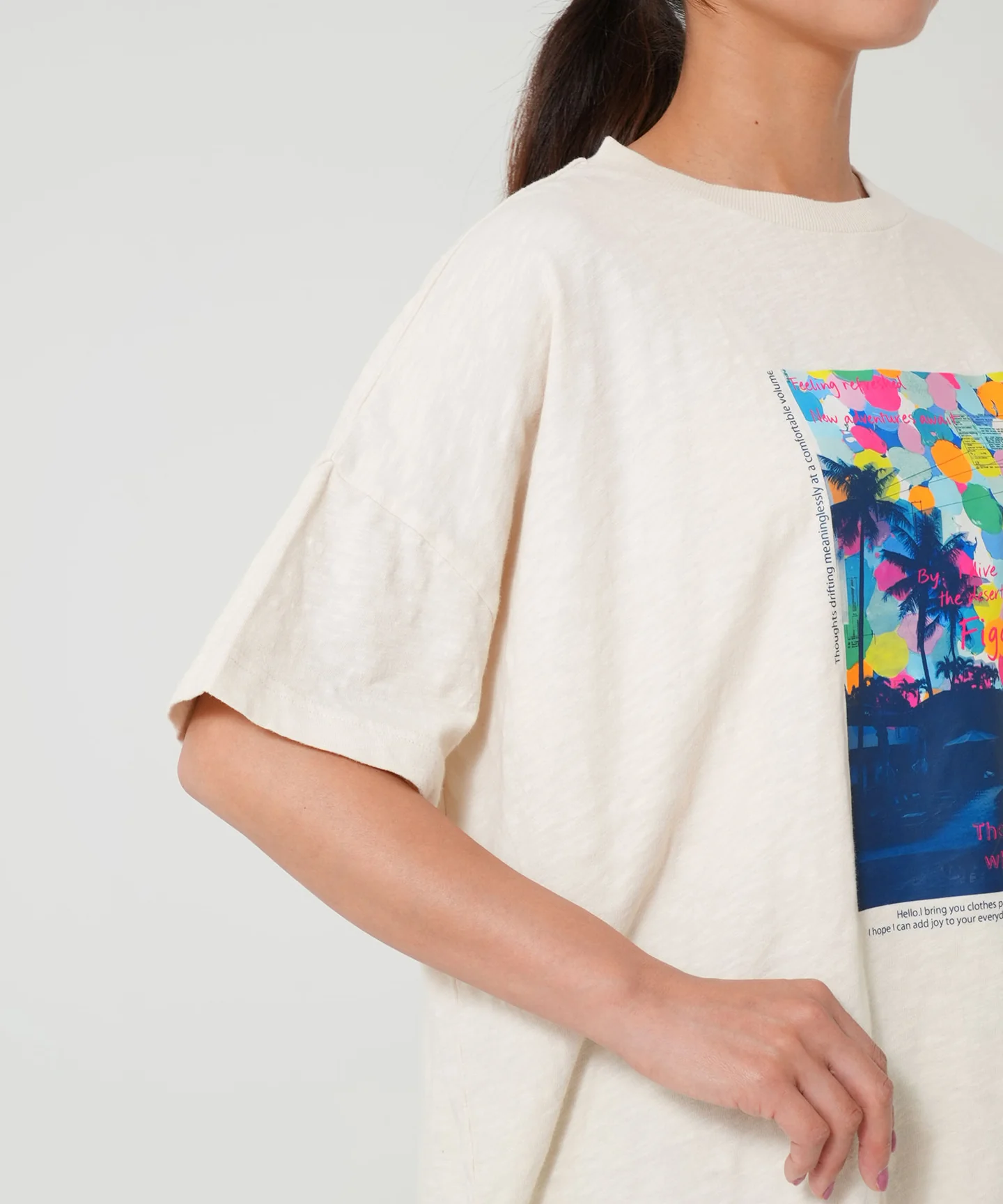 スラブフォトプリントTEE - Image 17