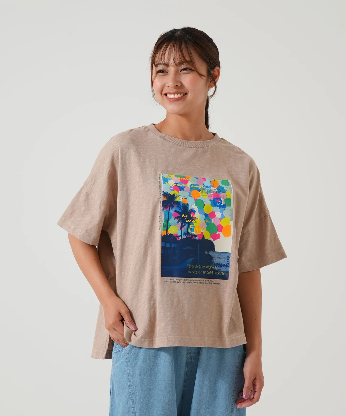スラブフォトプリントTEE - Image 2